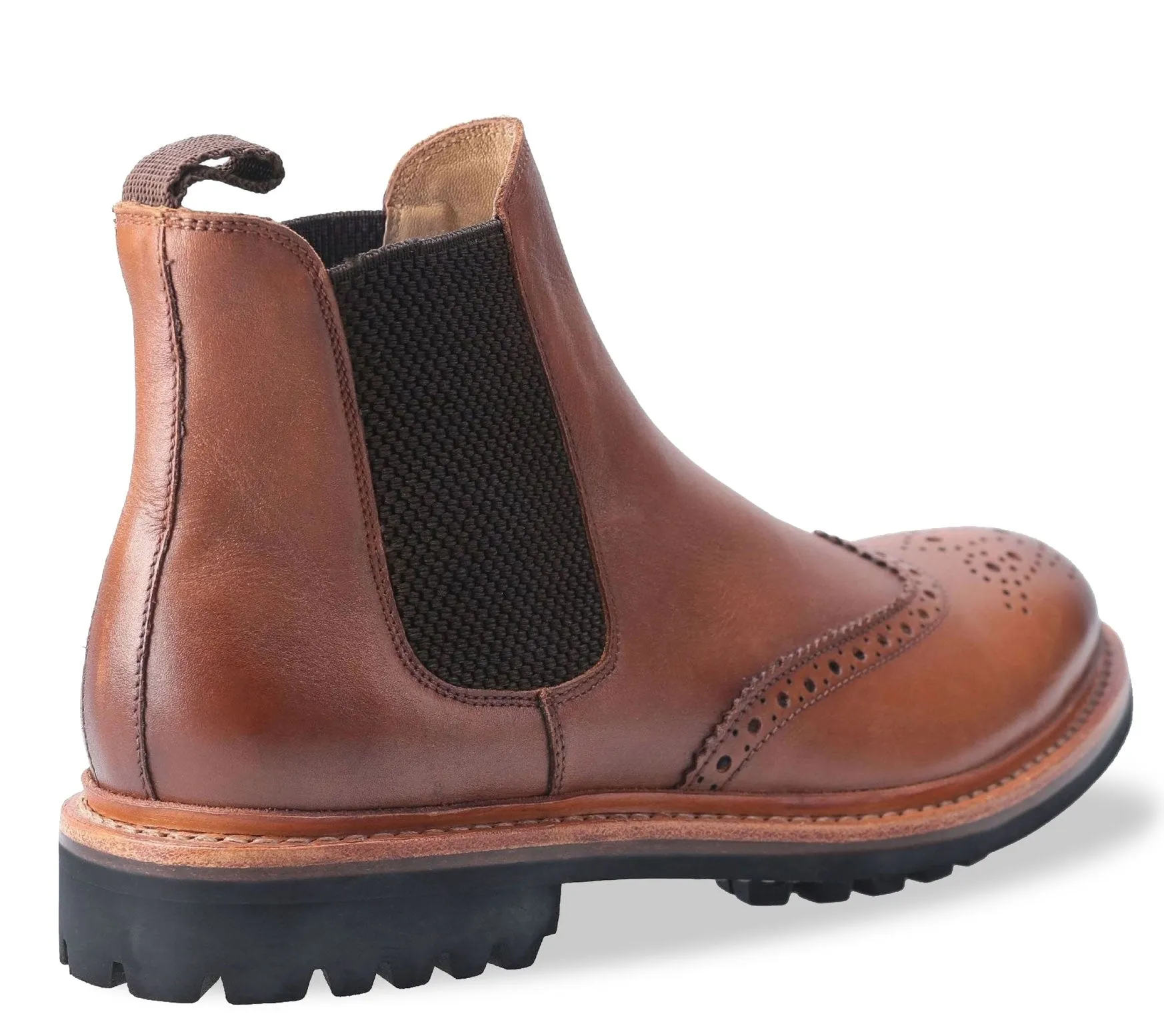 Bottes Chelsea Brogue Commando Siddington des Cotswold - Chaussures Cotswold