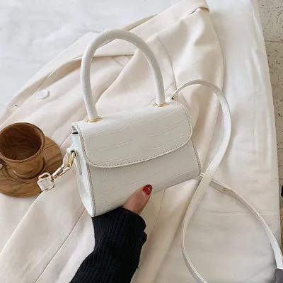 Sacs Bandoulière à Motif Crocodile pour Femmes 2020 Petit Sac à Main à Chaîne Petit Sac en PU Sac à Main Femme Sacs de Soirée Designer Fashion Nova