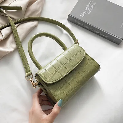 Sacs Bandoulière à Motif Crocodile pour Femmes 2020 Petit Sac à Main à Chaîne Petit Sac en PU Sac à Main Femme Sacs de Soirée Designer Fashion Nova