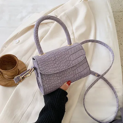 Sacs Bandoulière à Motif Crocodile pour Femmes 2020 Petit Sac à Main à Chaîne Petit Sac en PU Sac à Main Femme Sacs de Soirée Designer Fashion Nova