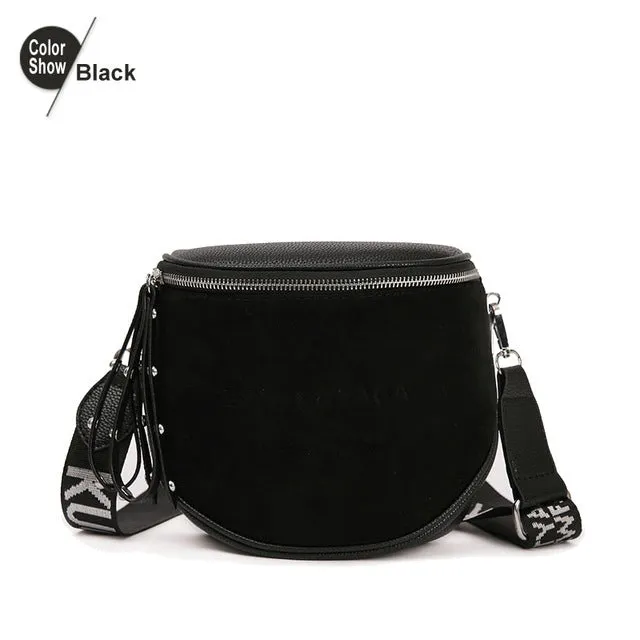 Sac Bandoulière Pour Femmes 2020, Sacs Messager en Cuir PU, Sac à Épaule de Mode, Marque Célèbre pour Femme, Selle Semi-Circulaire, Sacs Fashion Nova