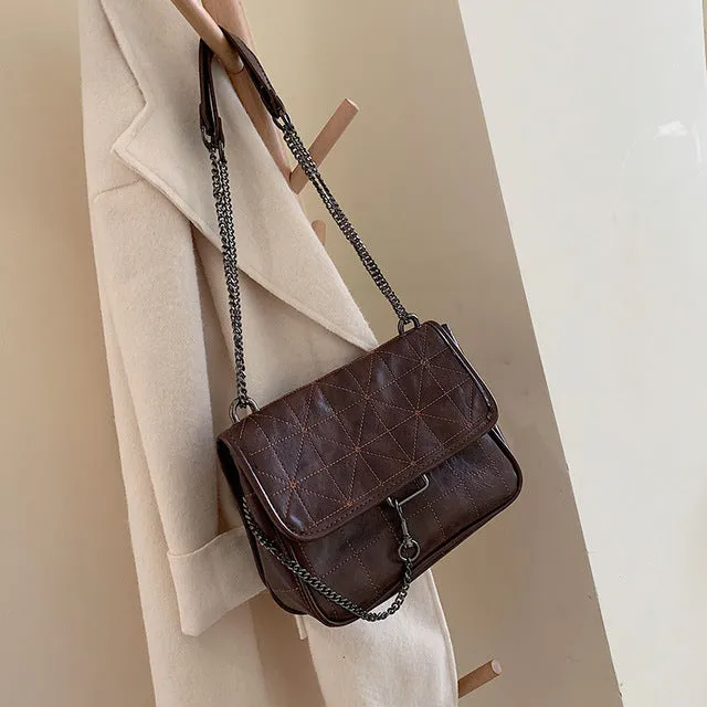Sacs Bandoulière pour Femmes Grande Capacité Sac à Bandoulière Étranger Haut de Gamme Version Coréenne du Sac Messager Sac Messager Rétro Sacs Fashion Nova