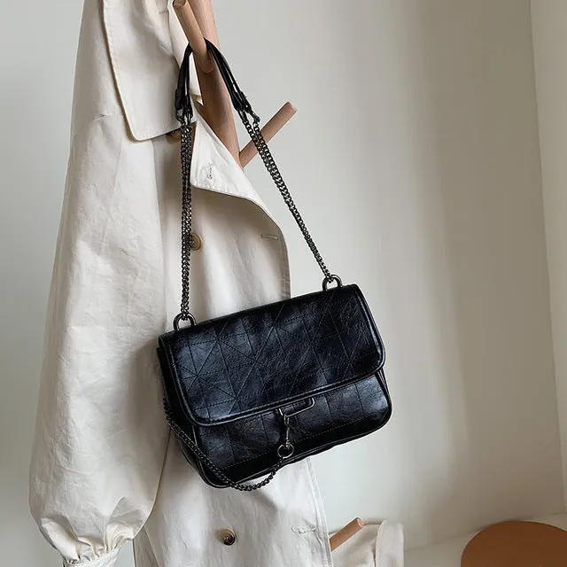 Sacs Bandoulière pour Femmes Grande Capacité Sac à Bandoulière Étranger Haut de Gamme Version Coréenne du Sac Messager Sac Messager Rétro Sacs Fashion Nova