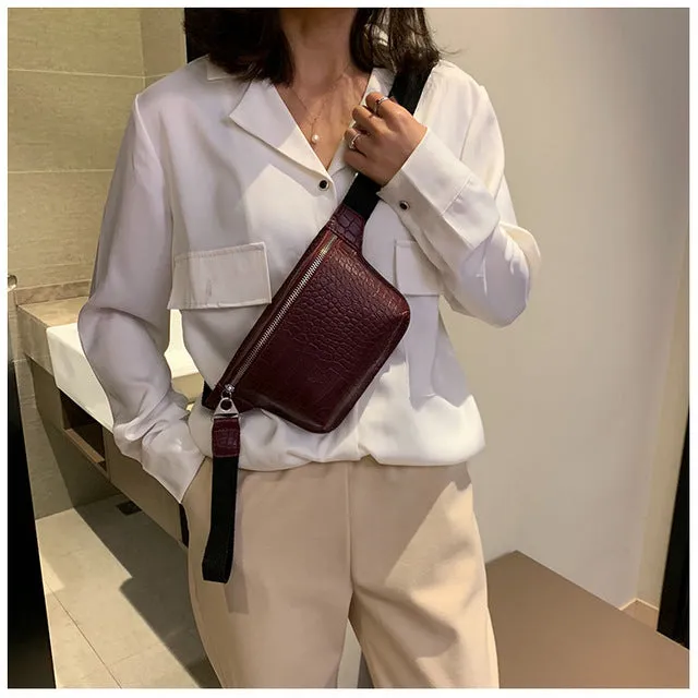 CROWDALE Sac pour femme multicolore en cuir de crocodile, sac messager, sac à main, sac bandoulière, sac à main en cuir Pu, sac à main pour femme, sac à bandoulière, mode de haute qualité, Fashion Nova Bags
