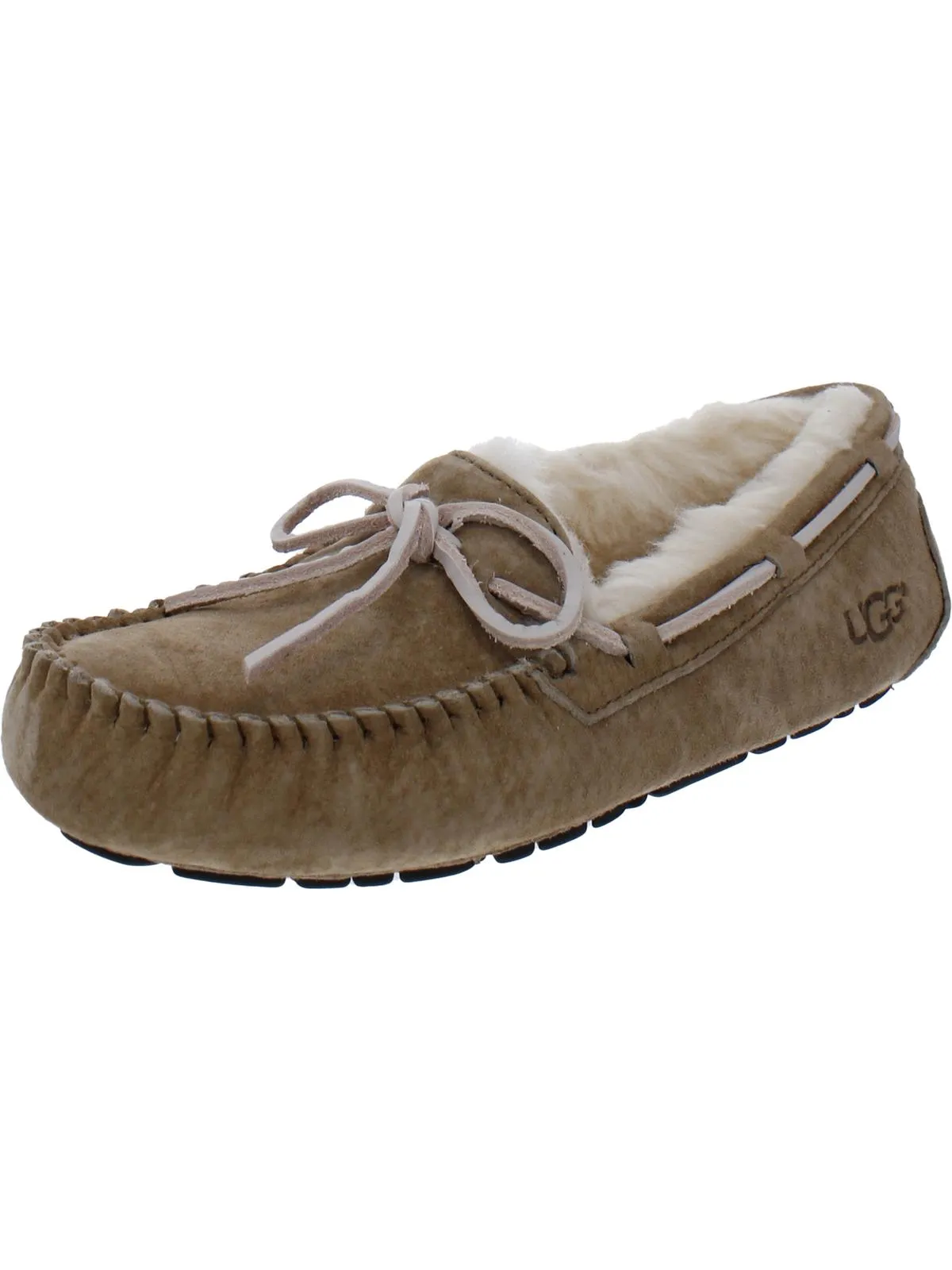Chaussons Mocassins Dakota pour Femmes en Daim Doublés en Peau de Mouton Hey Dude Shoes