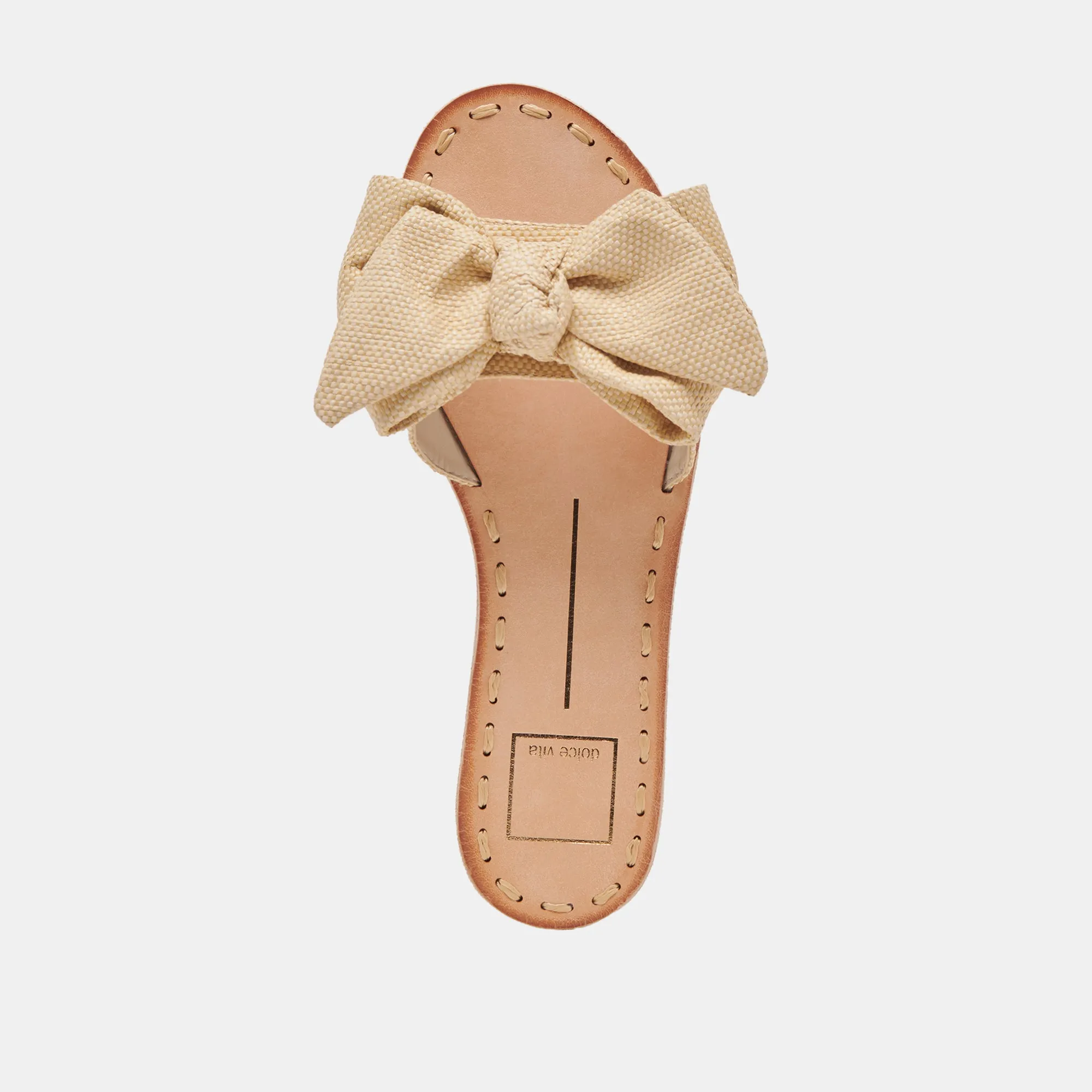 SANDALES DARSEY LT EN RAFFIA NATUREL