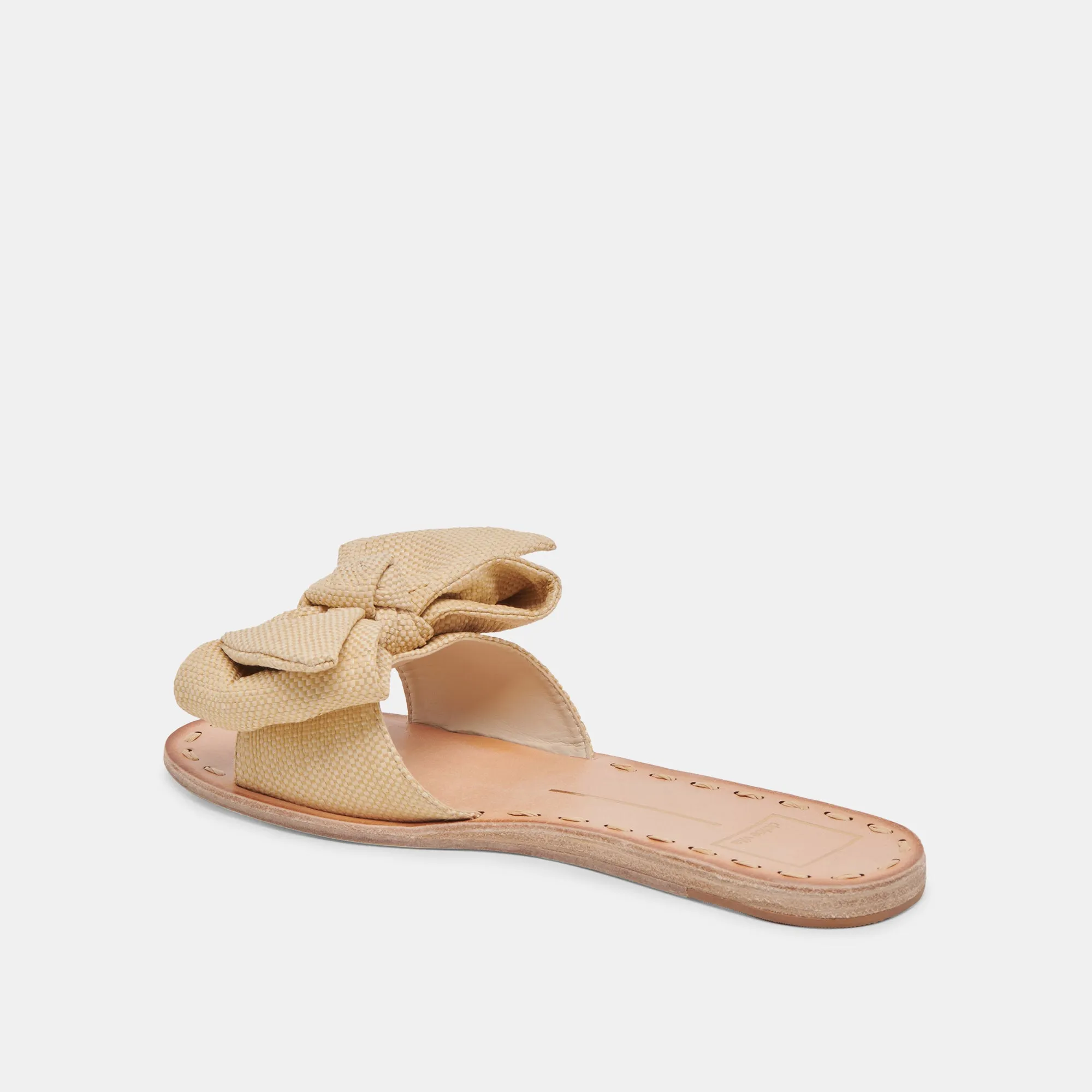 SANDALES DARSEY LT EN RAFFIA NATUREL