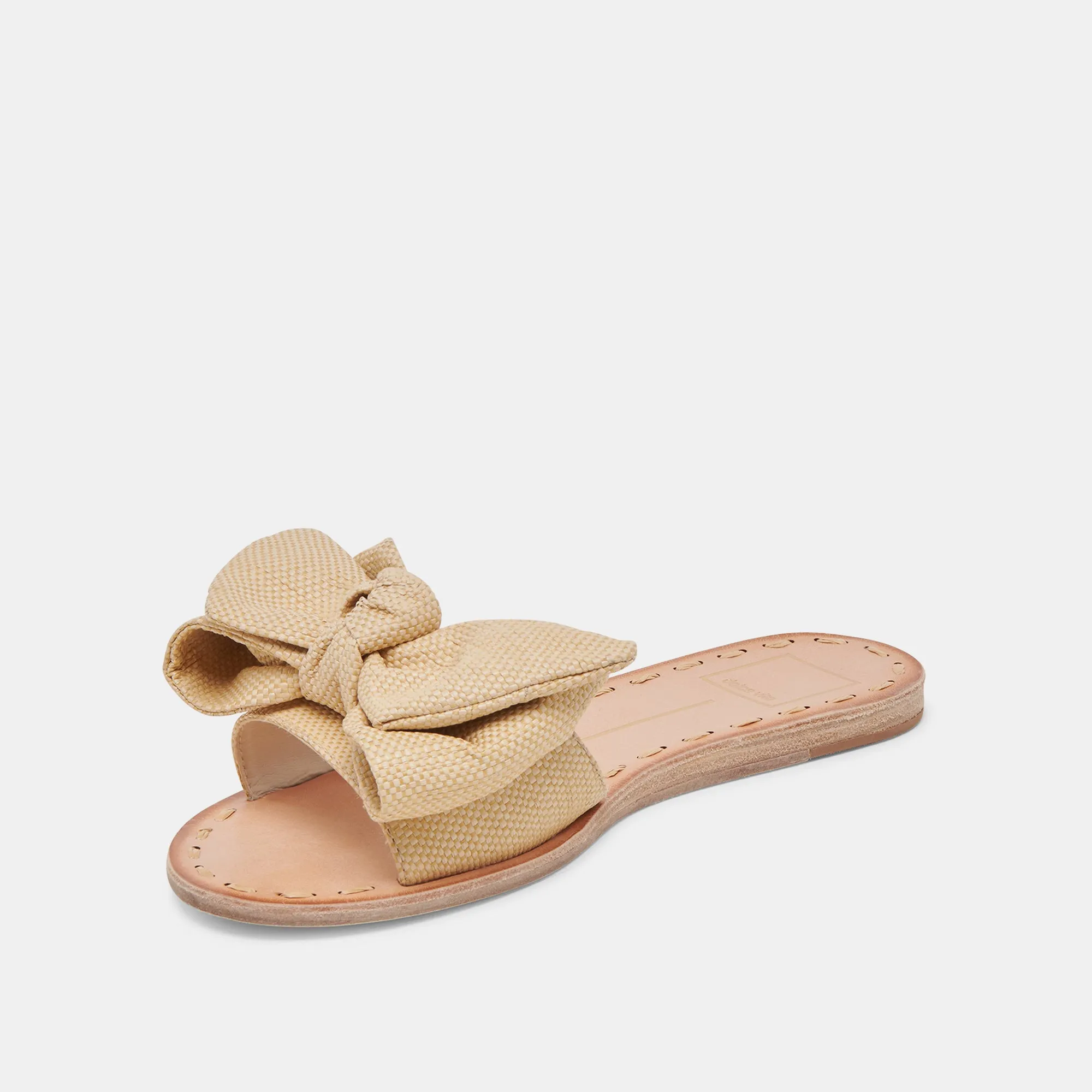 SANDALES DARSEY LT EN RAFFIA NATUREL