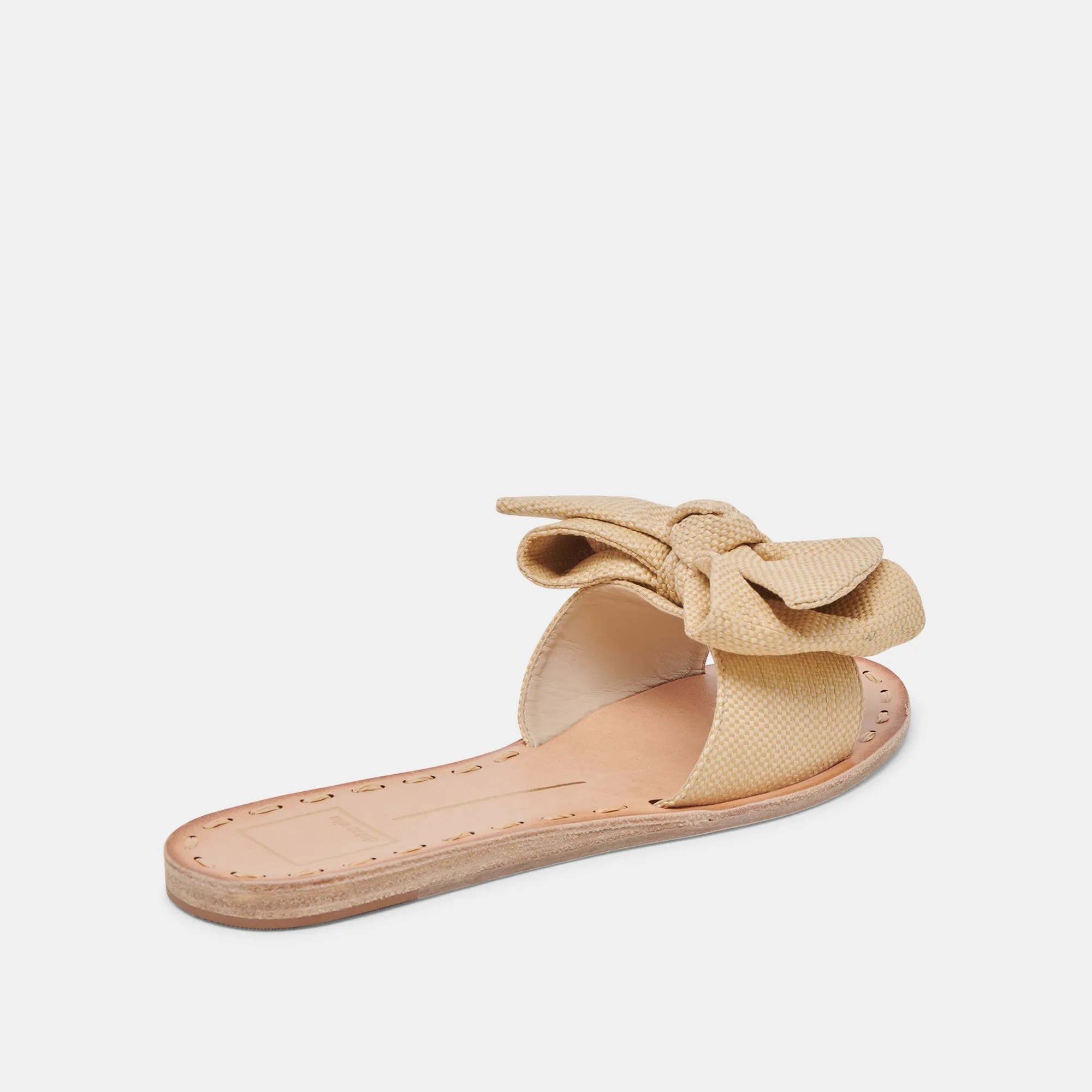 SANDALES DARSEY LT EN RAFFIA NATUREL