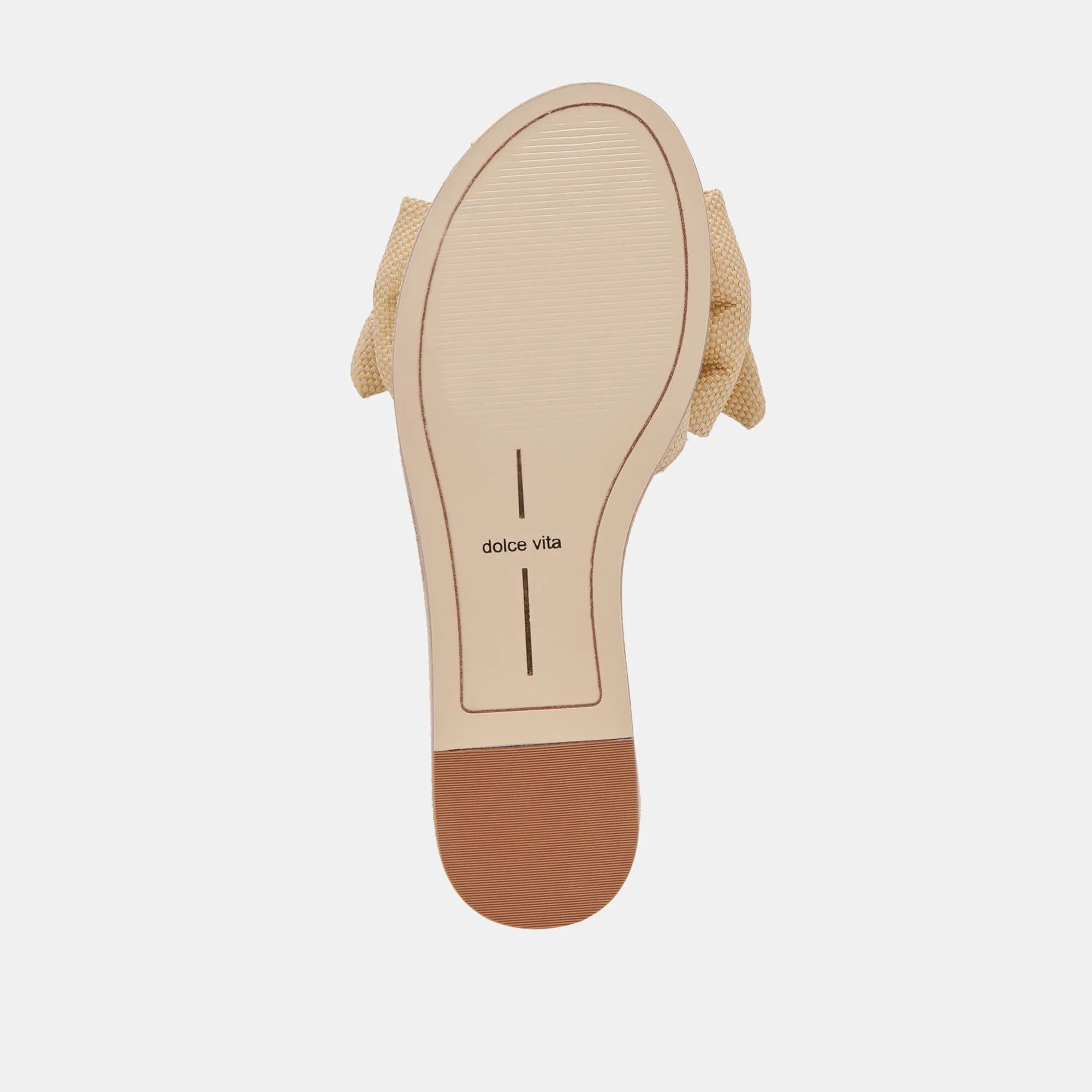 SANDALES DARSEY LT EN RAFFIA NATUREL
