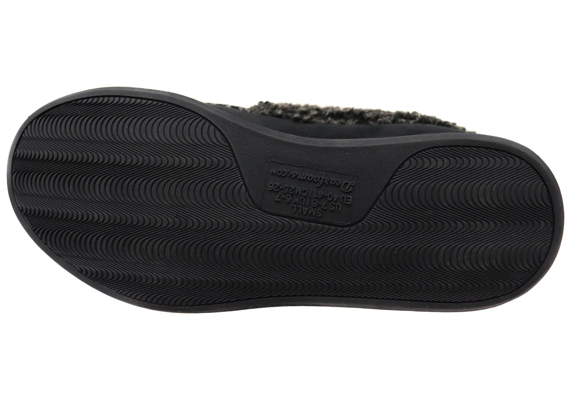 Chaussons Mocassin Dearfoam pour Hommes en Microsuede avec Couture Fouet Dearfoams