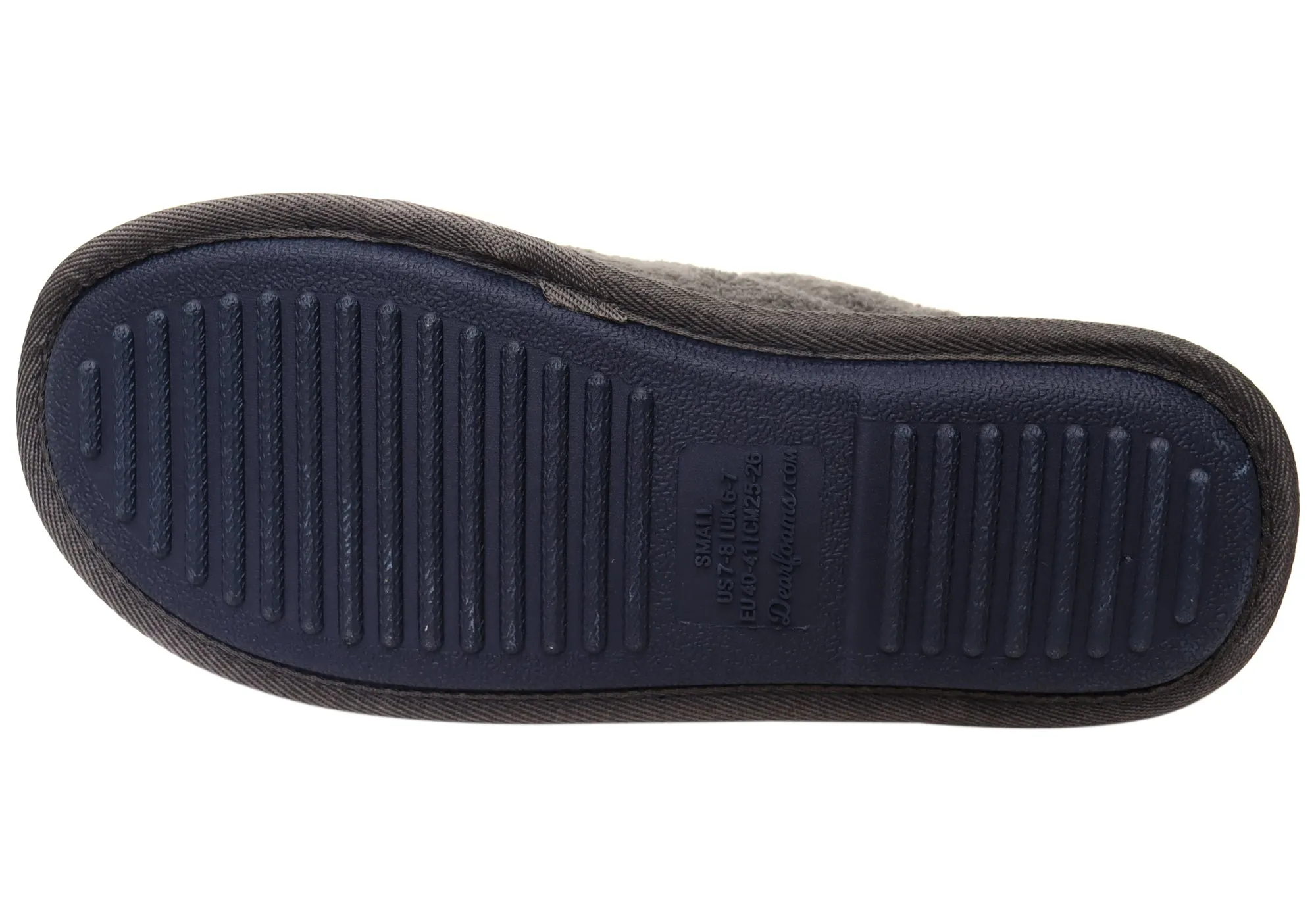 Chaussons confortables pour hommes Dearfoams, nouveauté en tissu éponge, chaussures Dearfoams