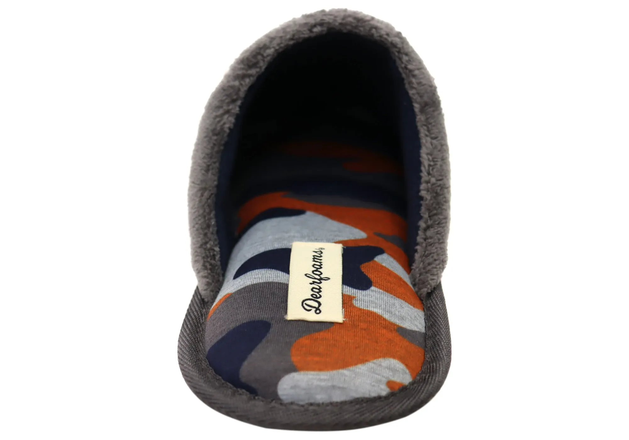 Chaussons confortables pour hommes Dearfoams, nouveauté en tissu éponge, chaussures Dearfoams