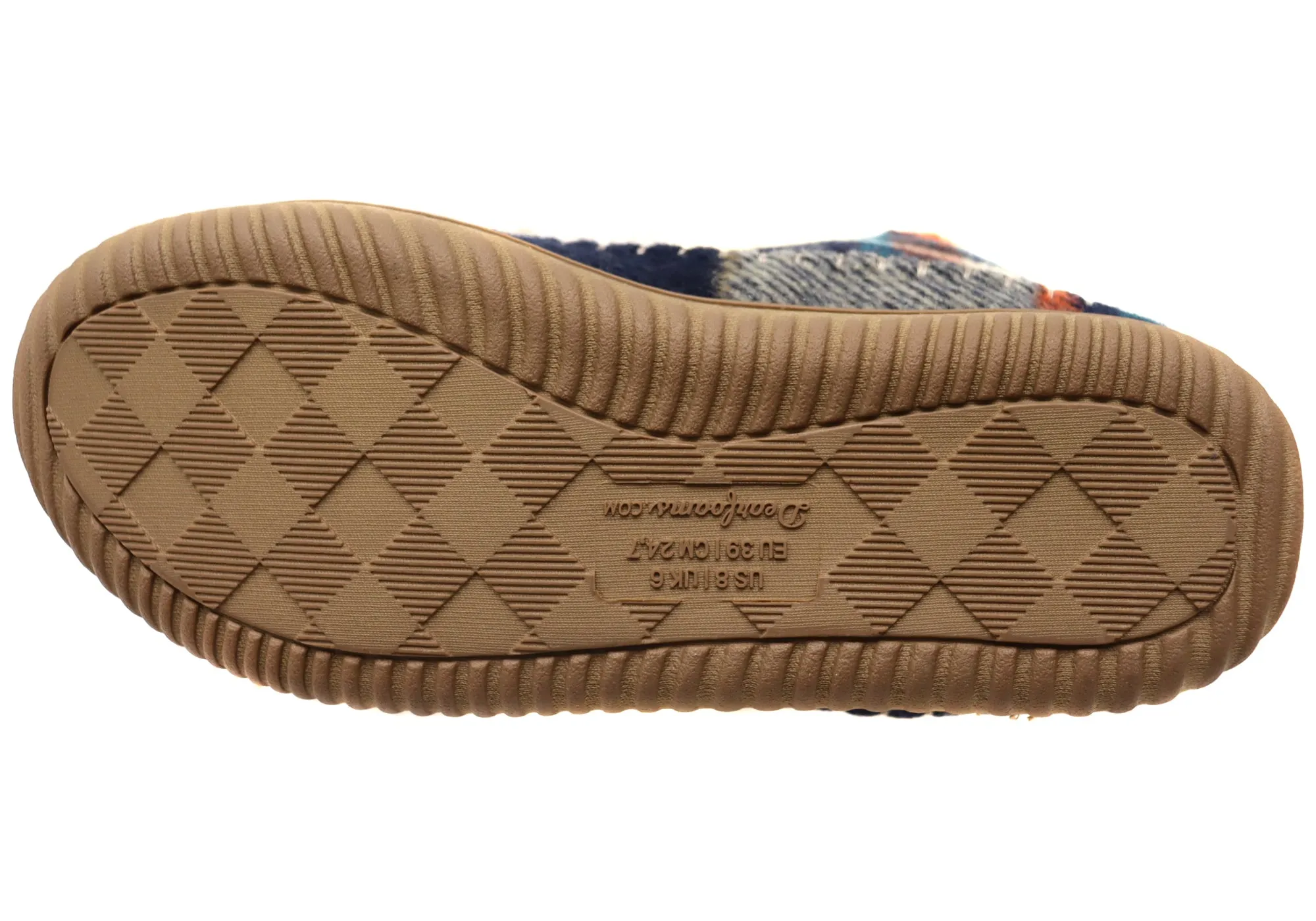 Dearfoams Chaussons confortables pour femmes Moritz avec retour d'énergie