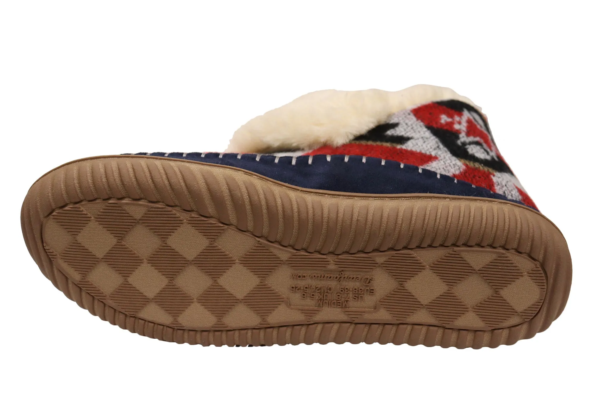 Dearfoams Chaussons confortables pour femmes Moritz avec retour d'énergie