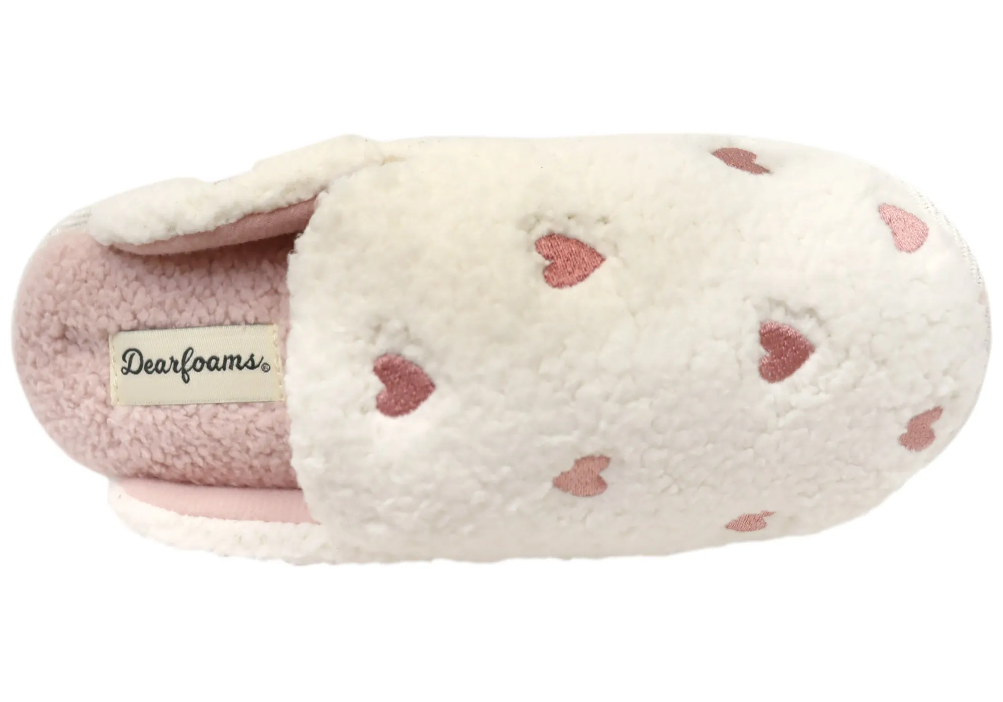 Chaussons confortables pour femmes à dos ouvert Dearfoams