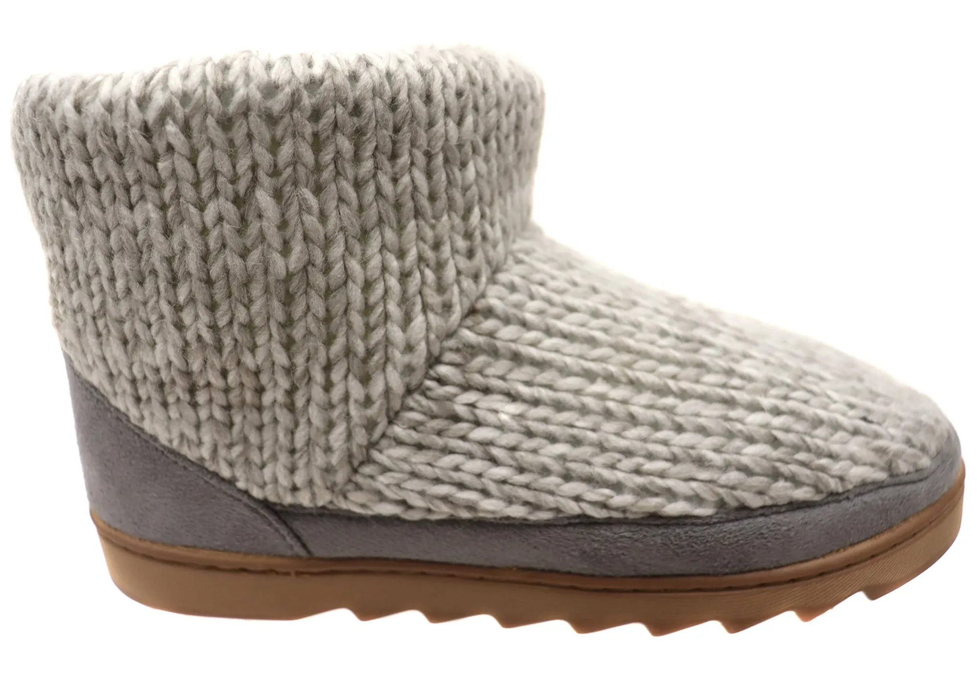 Chaussons confortables Dearfoams pour femmes Whitney en tricot