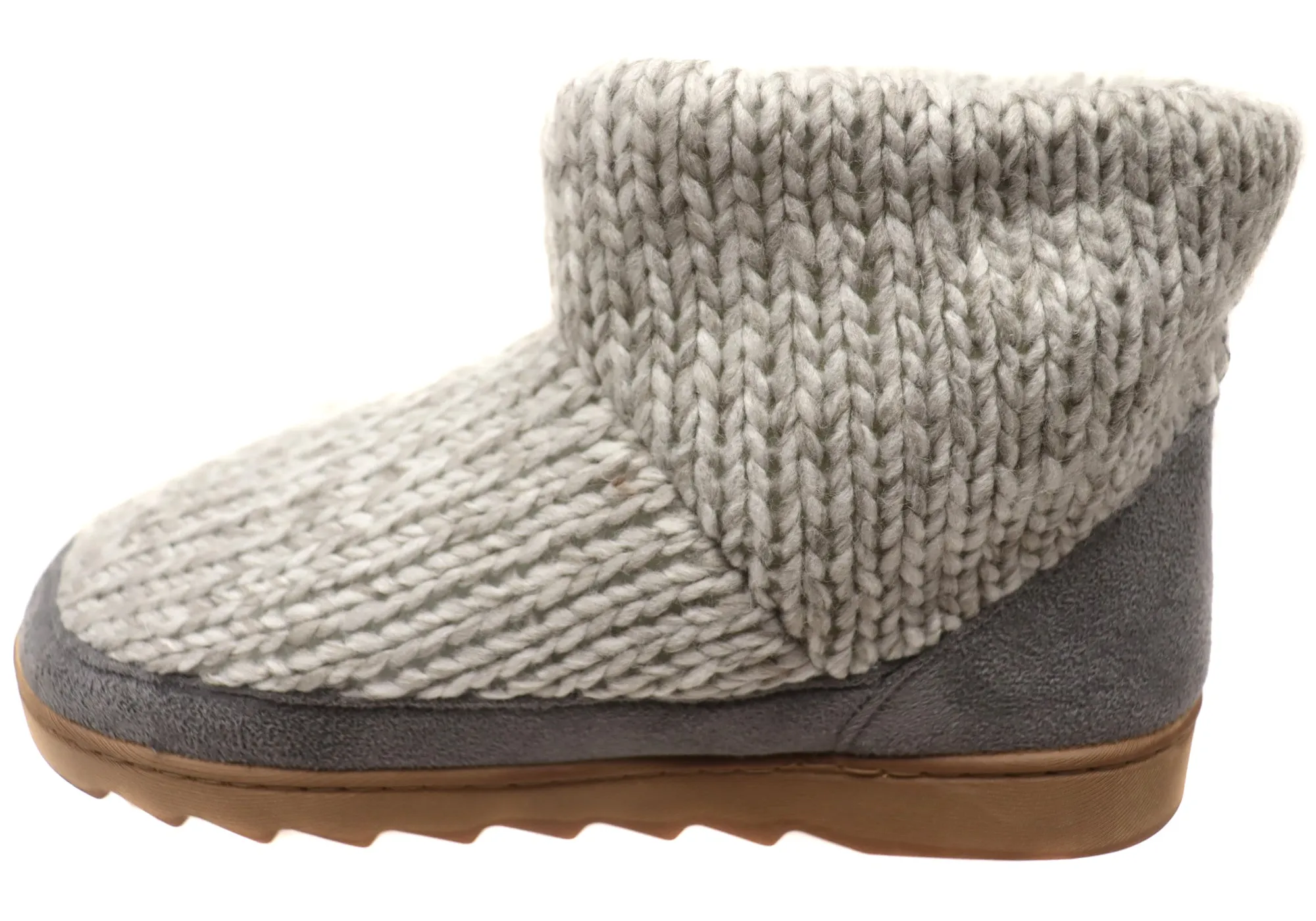 Chaussons confortables Dearfoams pour femmes Whitney en tricot