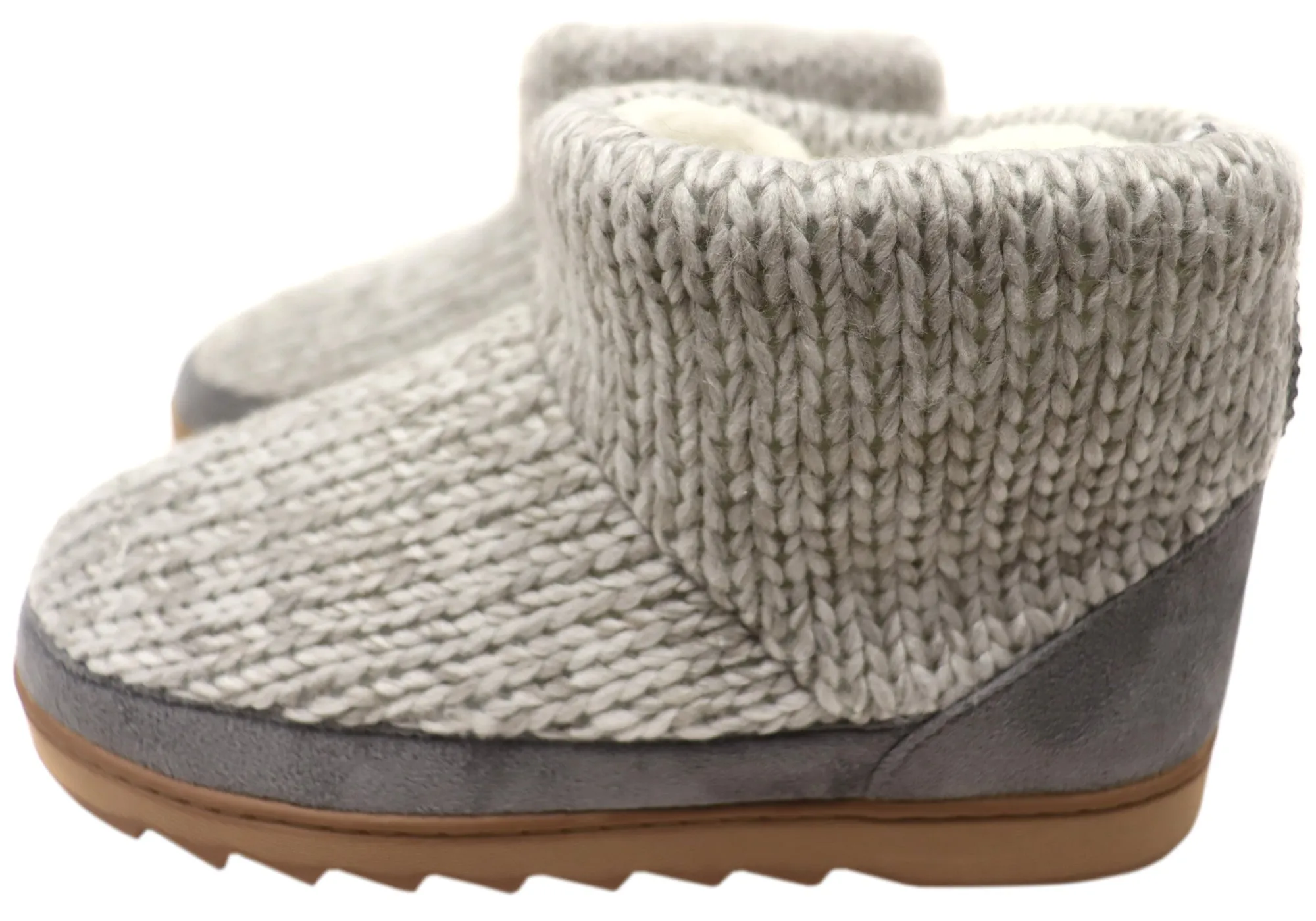 Chaussons confortables Dearfoams pour femmes Whitney en tricot