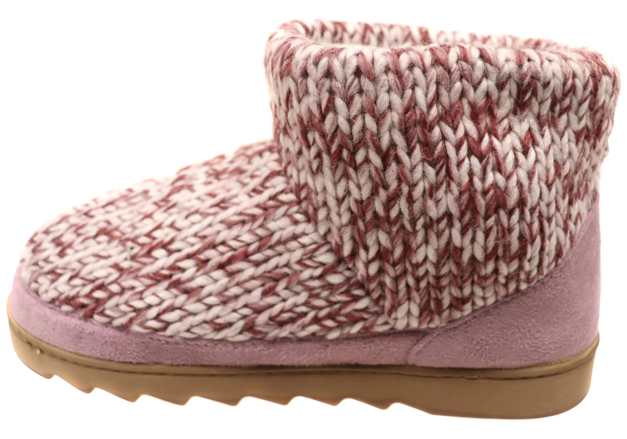 Chaussons confortables Dearfoams pour femmes Whitney en tricot