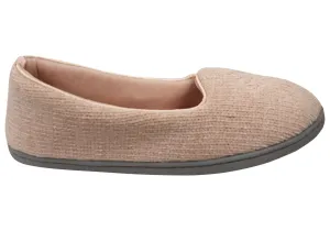 Dearfoams Womens Rebecca Chenille Closed Back Wide Width Slippers Dearfoams Shoes