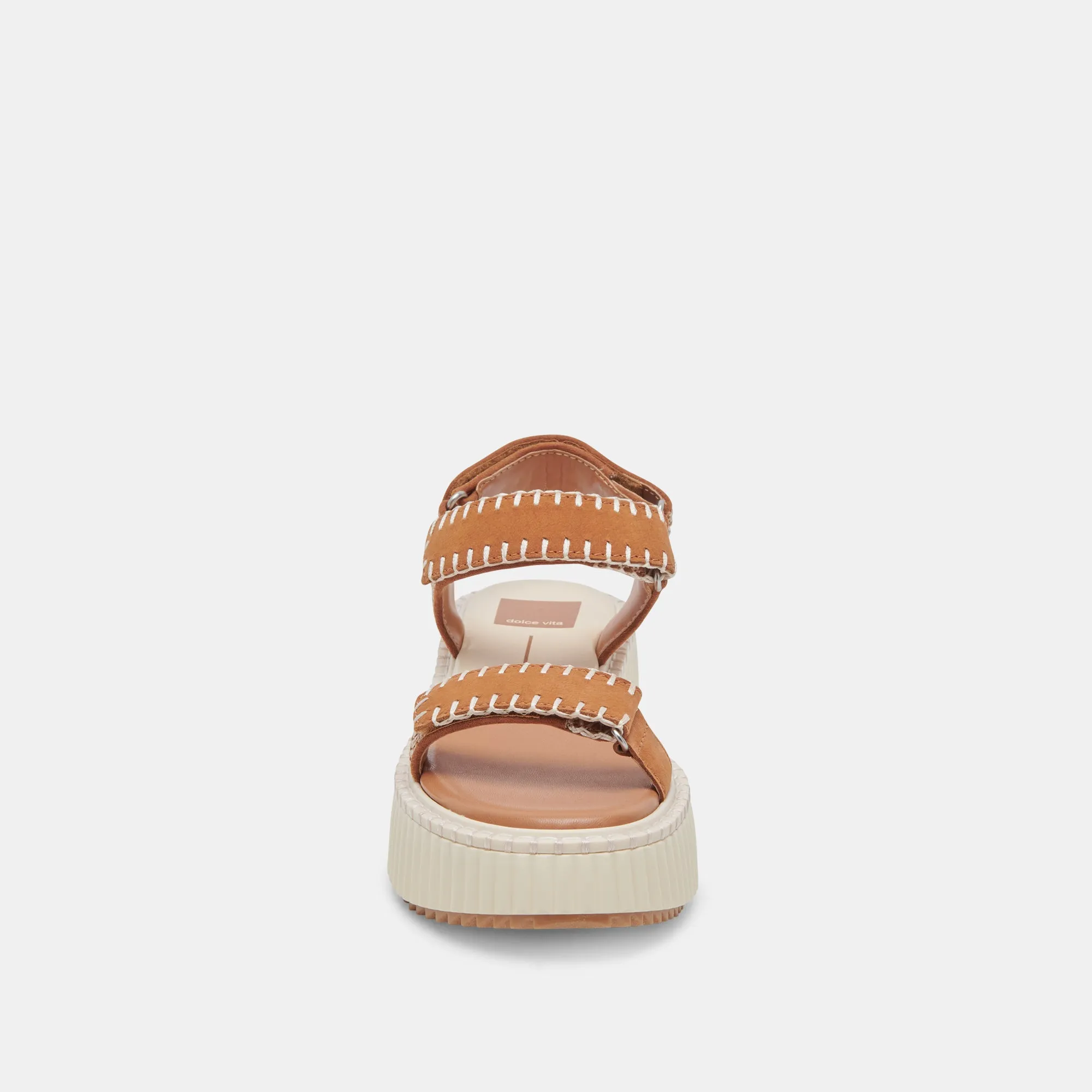 DEBRA SANDALES BEIGE MULTICOLORE NUBUCK