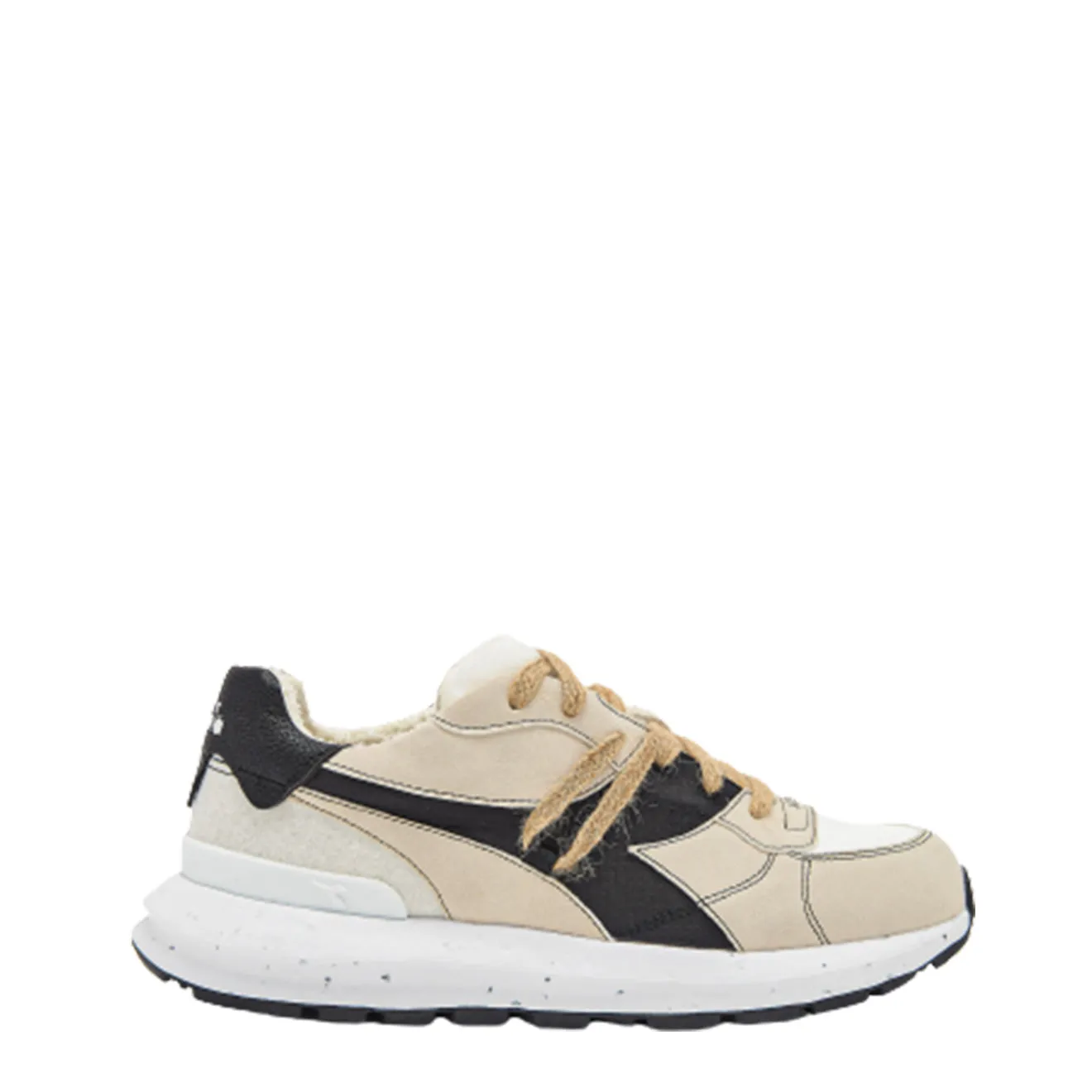 Diadora Femme Kmaro 42 Loop ACBC Chaussures de Sport Noir / Blanc