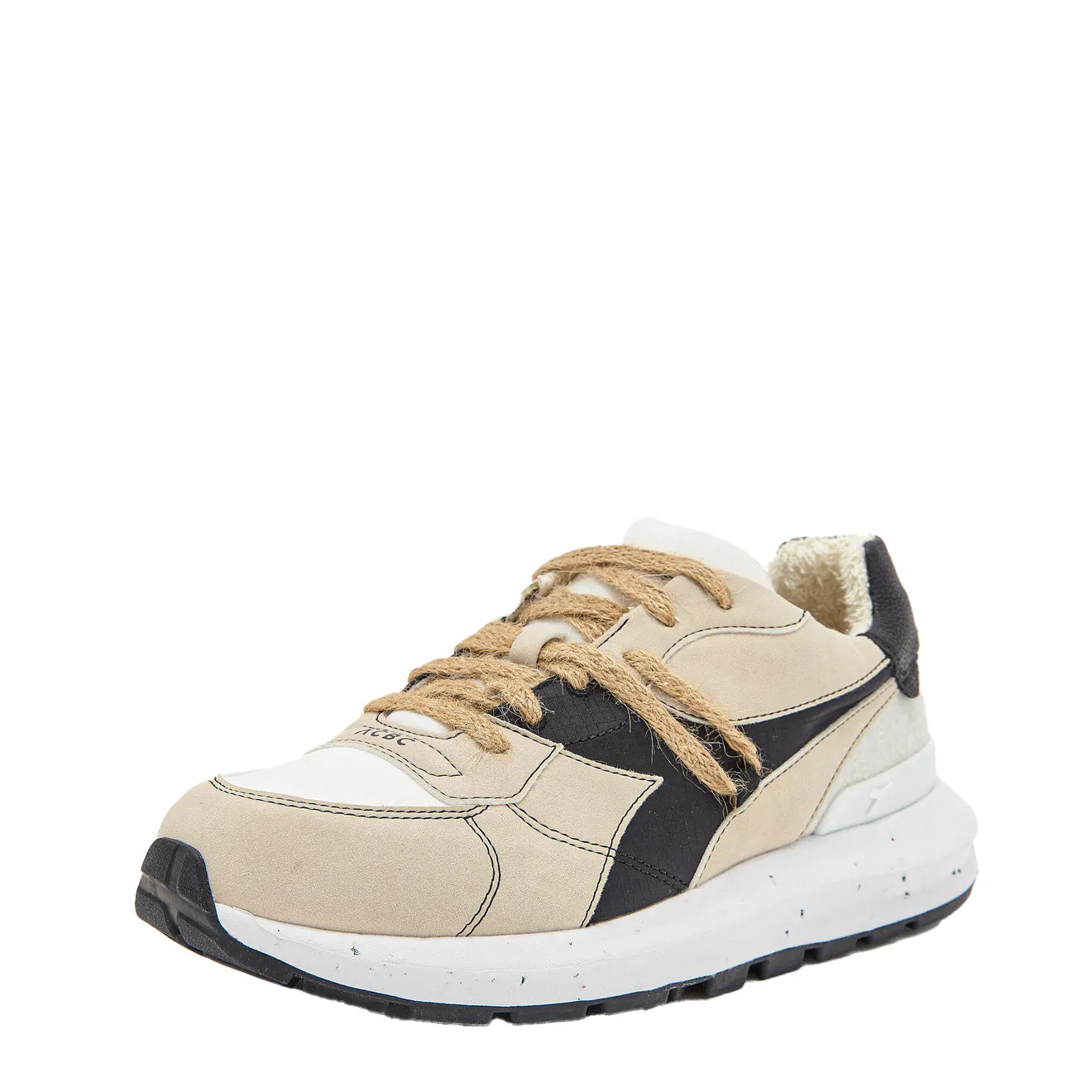 Diadora Femme Kmaro 42 Loop ACBC Chaussures de Sport Noir / Blanc