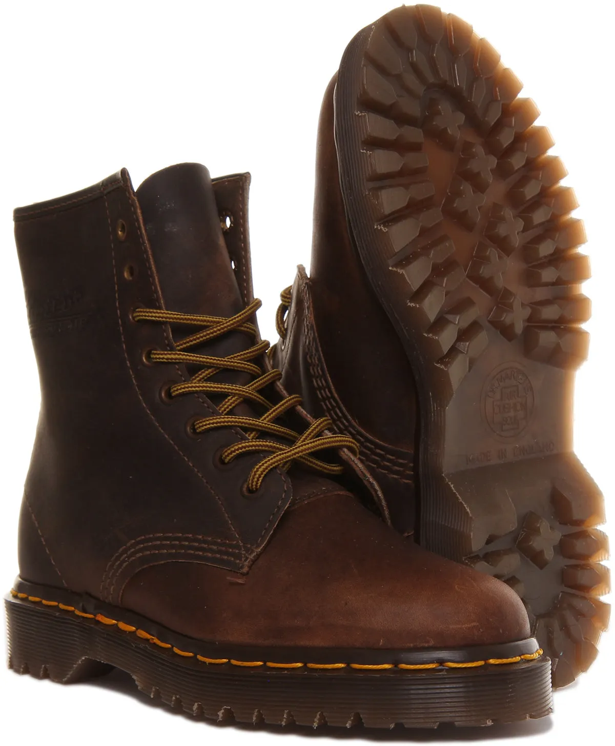 Dr Marten 1460 en marron pour femmes Chaussures Dr Martens