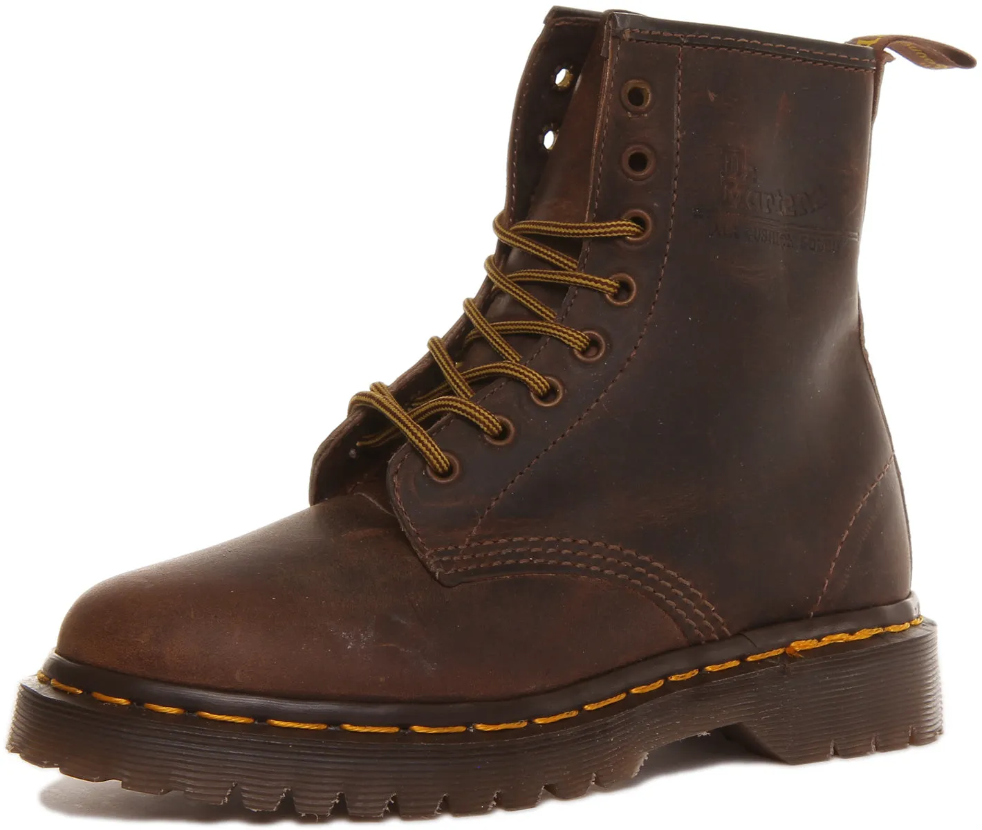 Dr Marten 1460 en marron pour femmes Chaussures Dr Martens