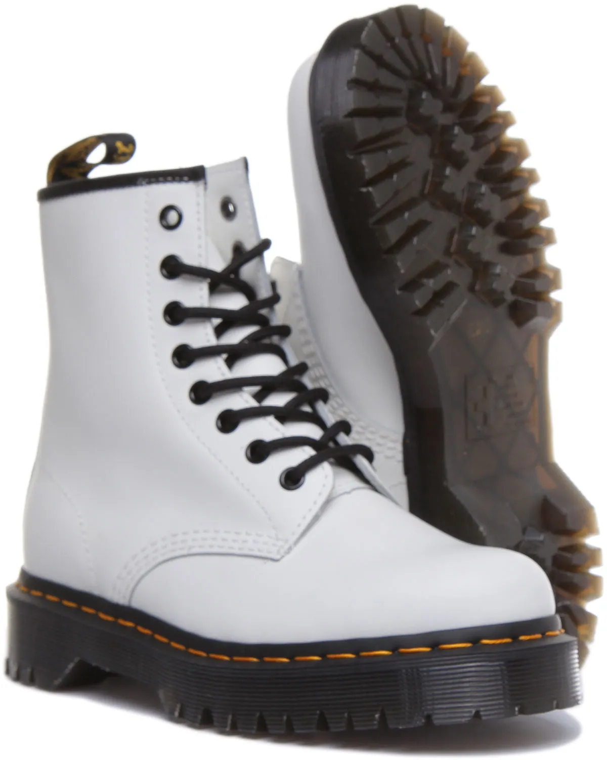 Dr Martens 1460 Bex en blanc pour femmes Chaussures Dr Martens