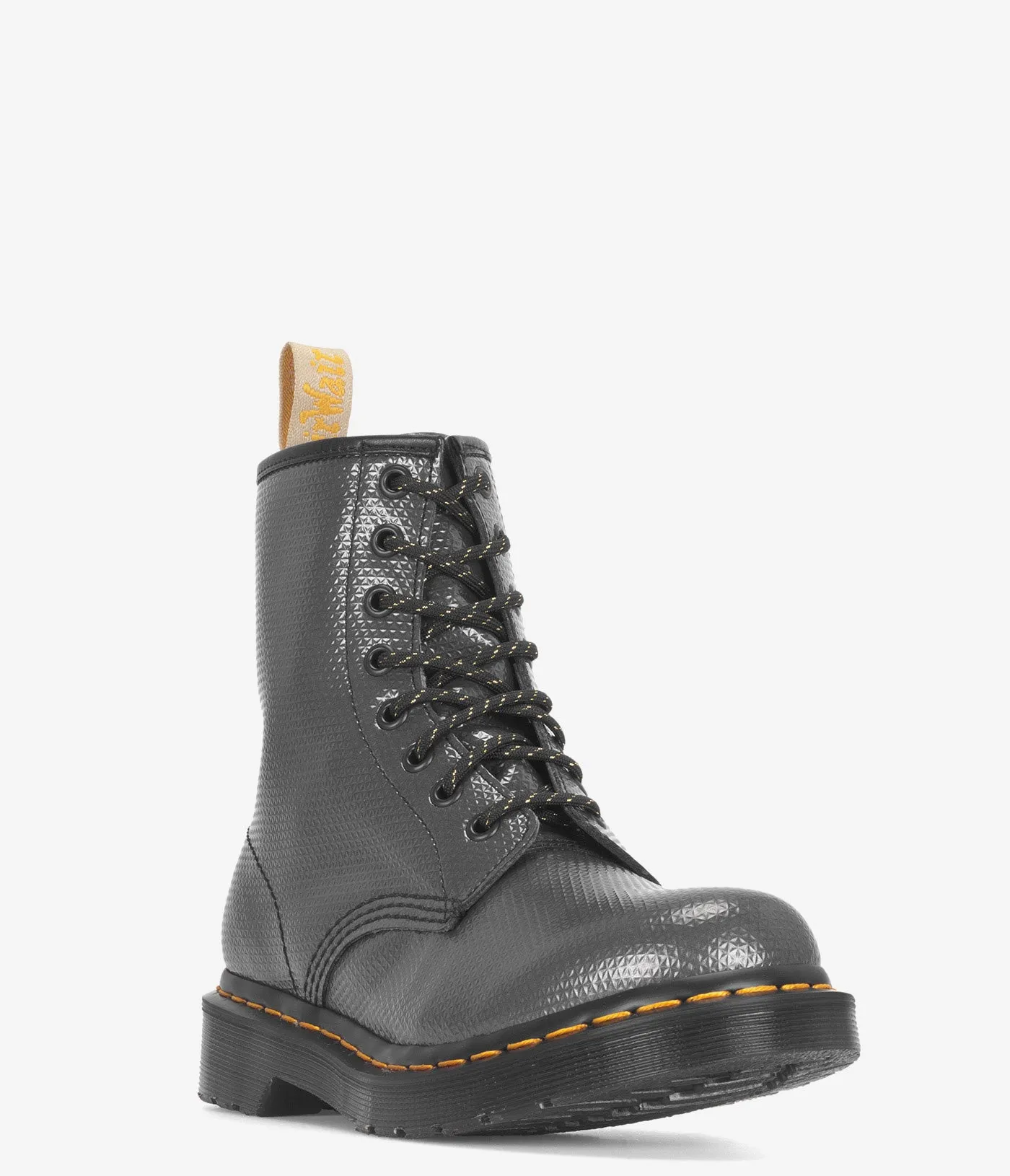 Dr. Martens 1460 Bottes à lacets métalliques embossées - Femmes