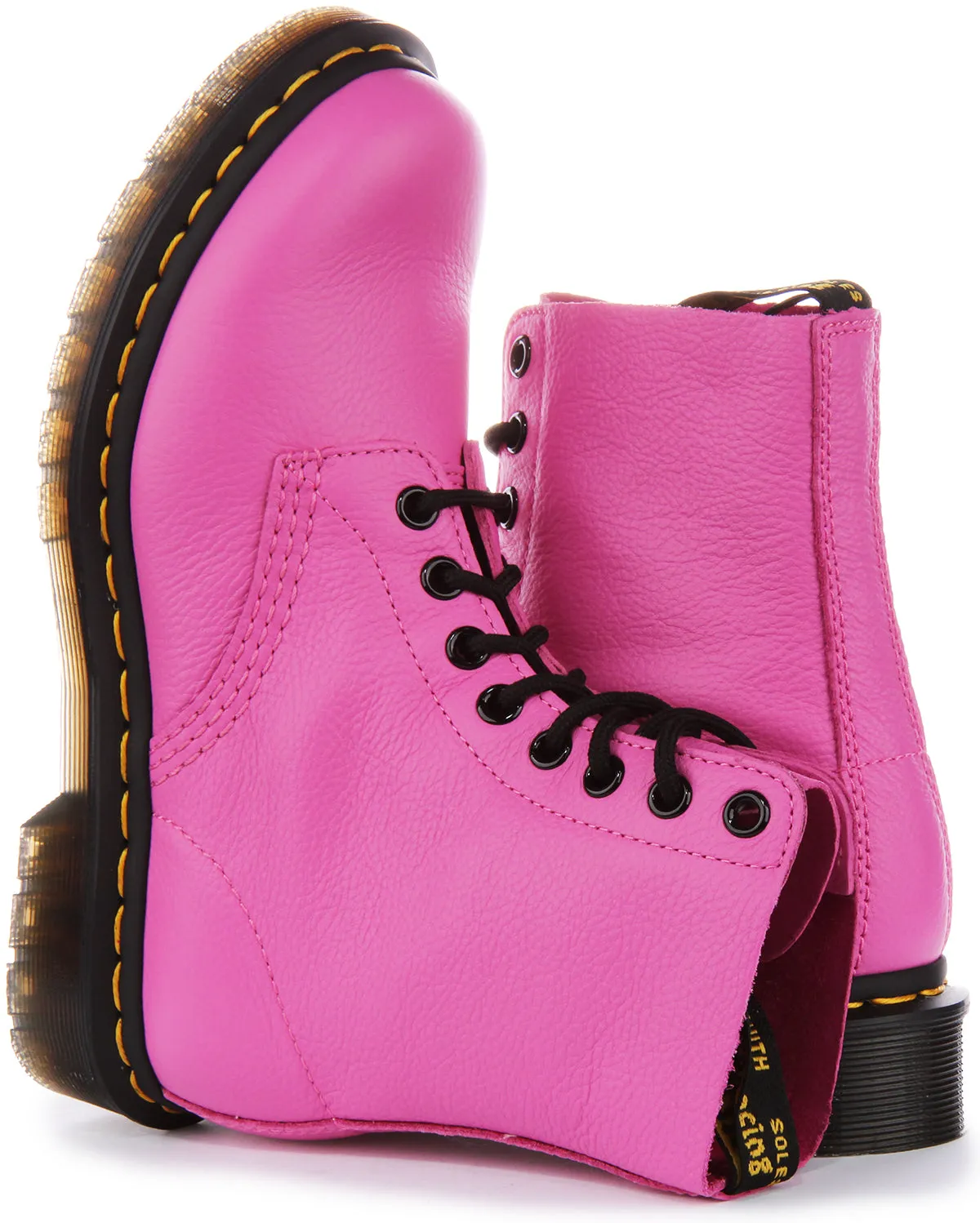 Dr Martens 1460 Pascal en rose pour femmes Chaussures Dr Martens