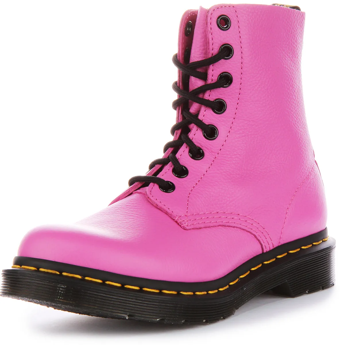 Dr Martens 1460 Pascal en rose pour femmes Chaussures Dr Martens