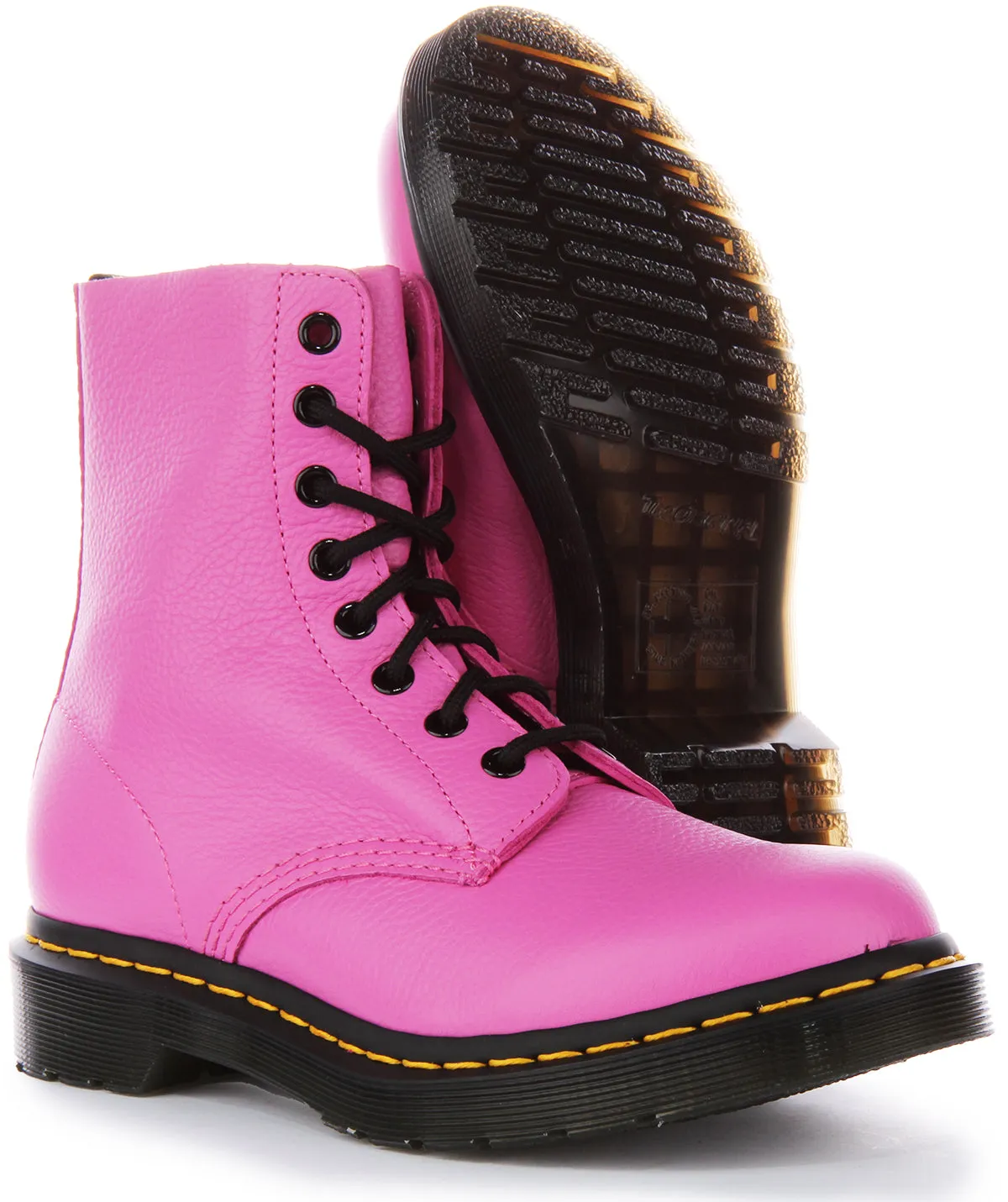 Dr Martens 1460 Pascal en rose pour femmes Chaussures Dr Martens