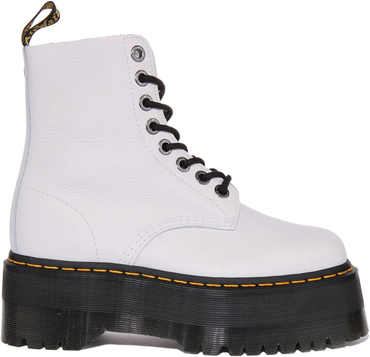 Dr Martens 1460 Pascal Max Plateforme en Blanc Pour Femme Chaussures Dr Martens