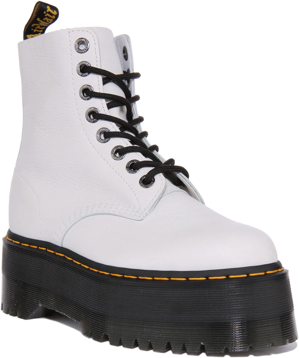 Dr Martens 1460 Pascal Max Plateforme en Blanc Pour Femme Chaussures Dr Martens