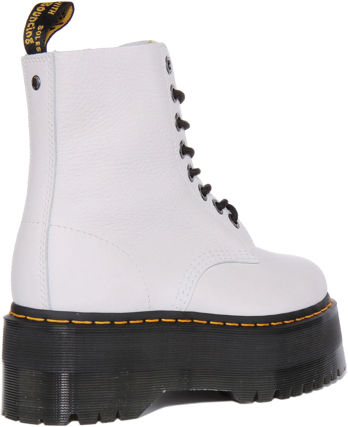 Dr Martens 1460 Pascal Max Plateforme en Blanc Pour Femme Chaussures Dr Martens