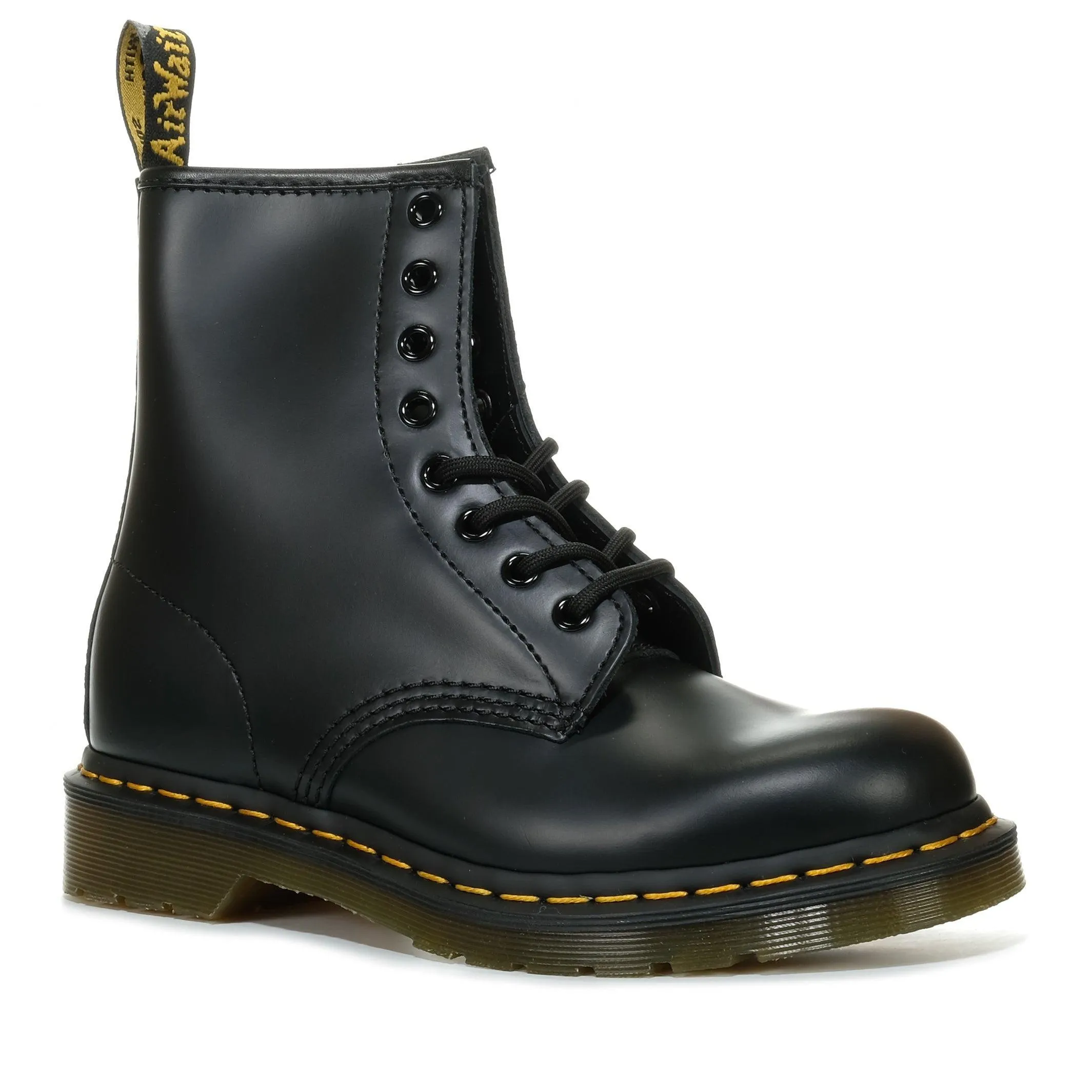 Dr Martens 1460 en cuir lisse noir