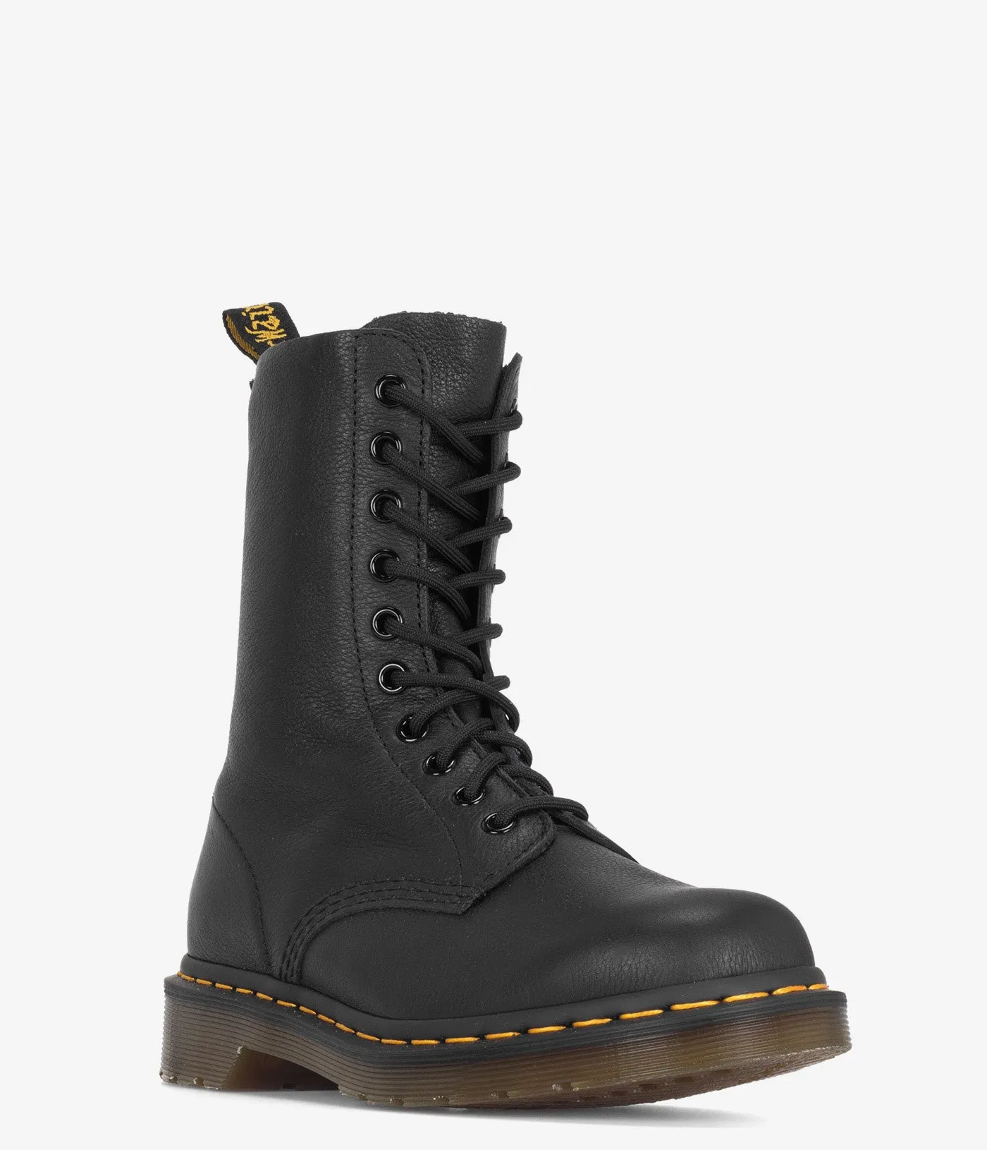 Dr. Martens 1490 Bottes mi-mollet en cuir Virginia - Femmes