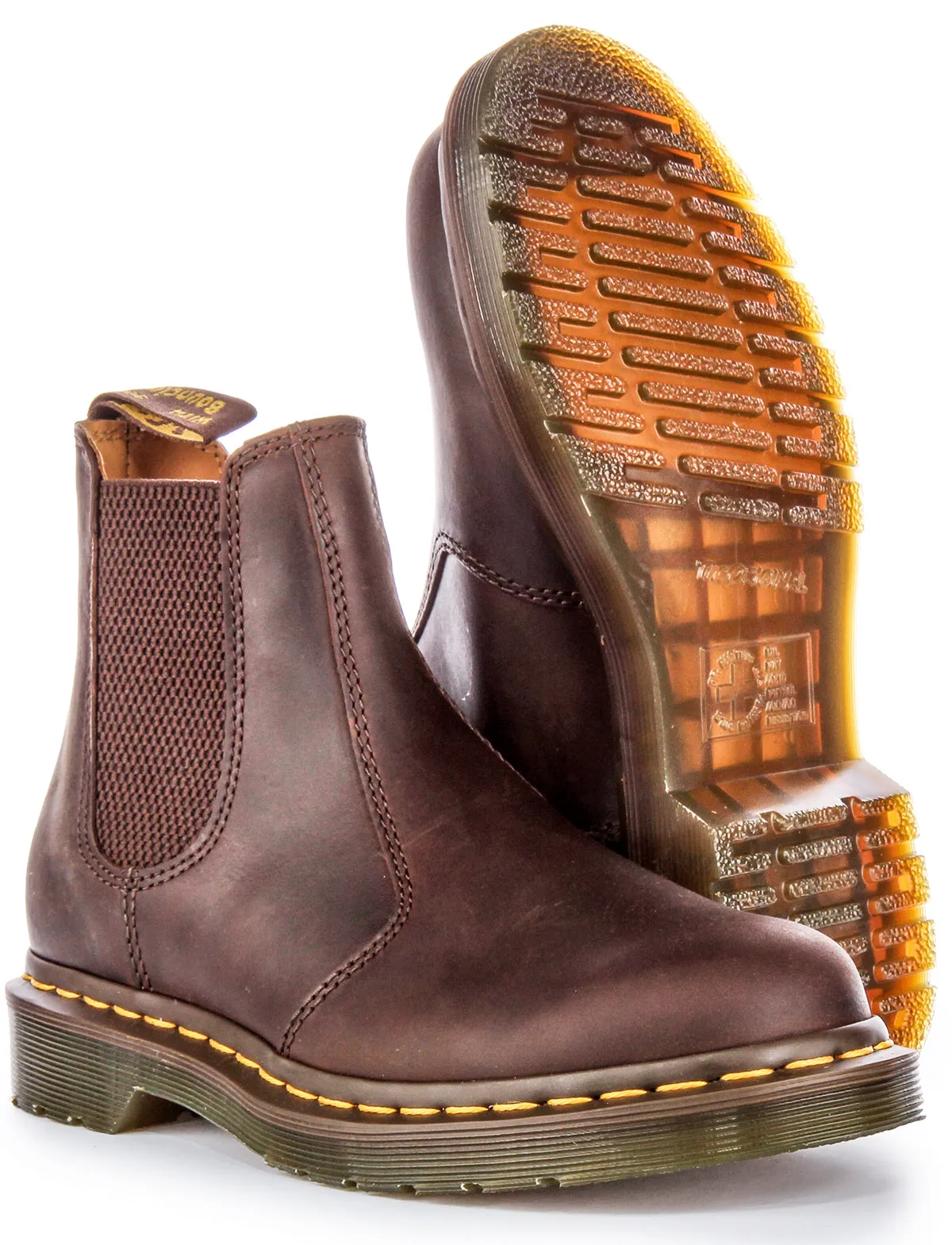 Dr Martens 2976 YS Chelsea en chaussures marron Dr Martens