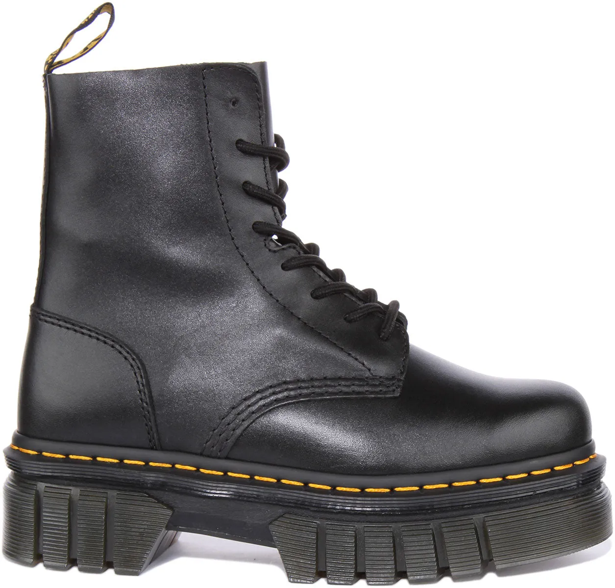 Dr Martens Audrich Bottine à 8 œillets en noir Dr Martens