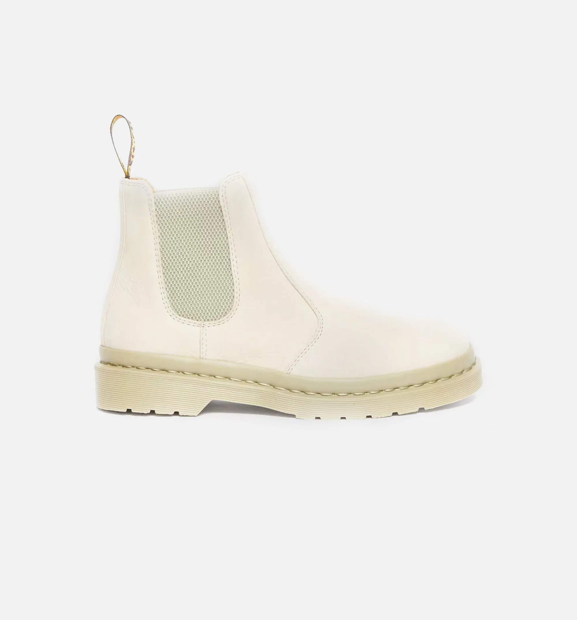 Dr Martens Bottes Chelsea 2976 Mono Milled Nubuck Cuir pour Homme - Beige