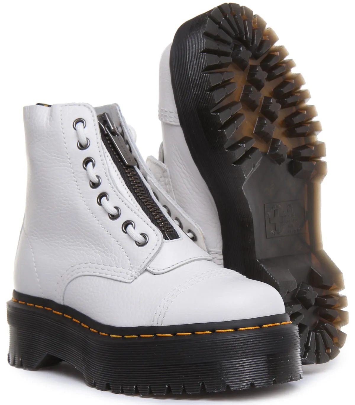 Dr Martens Sinclair en blanc pour femmes Chaussures Dr Martens