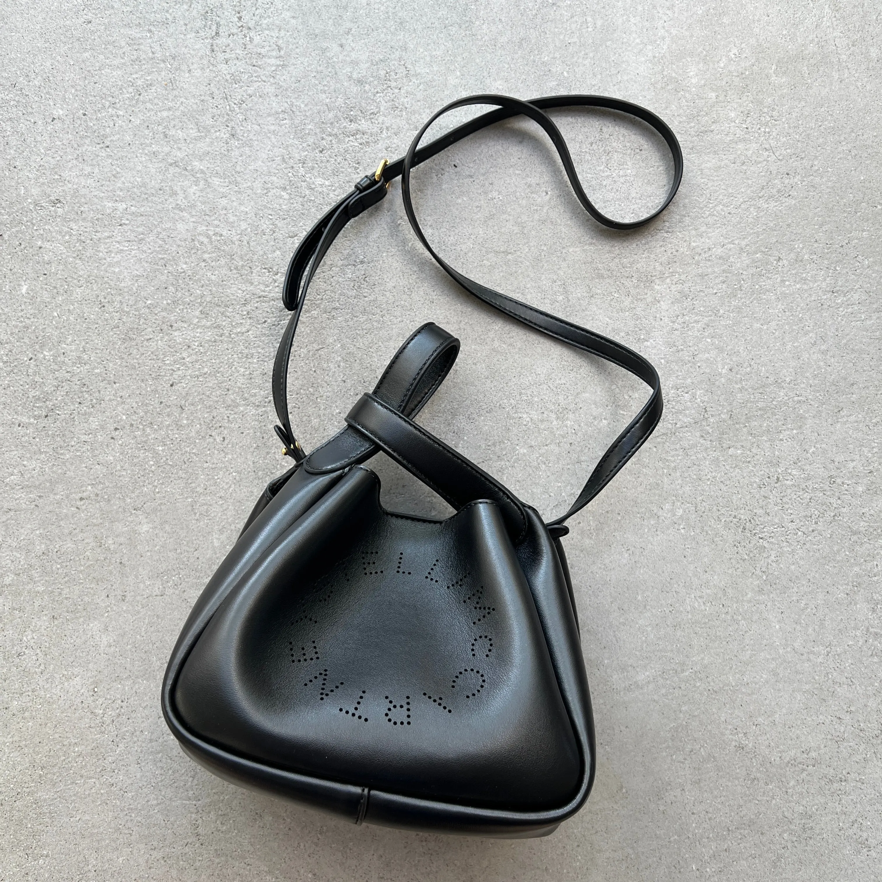 Sac à bandoulière logo Dumpling, Noirs_Sacs Stella Mccartney_Sacs