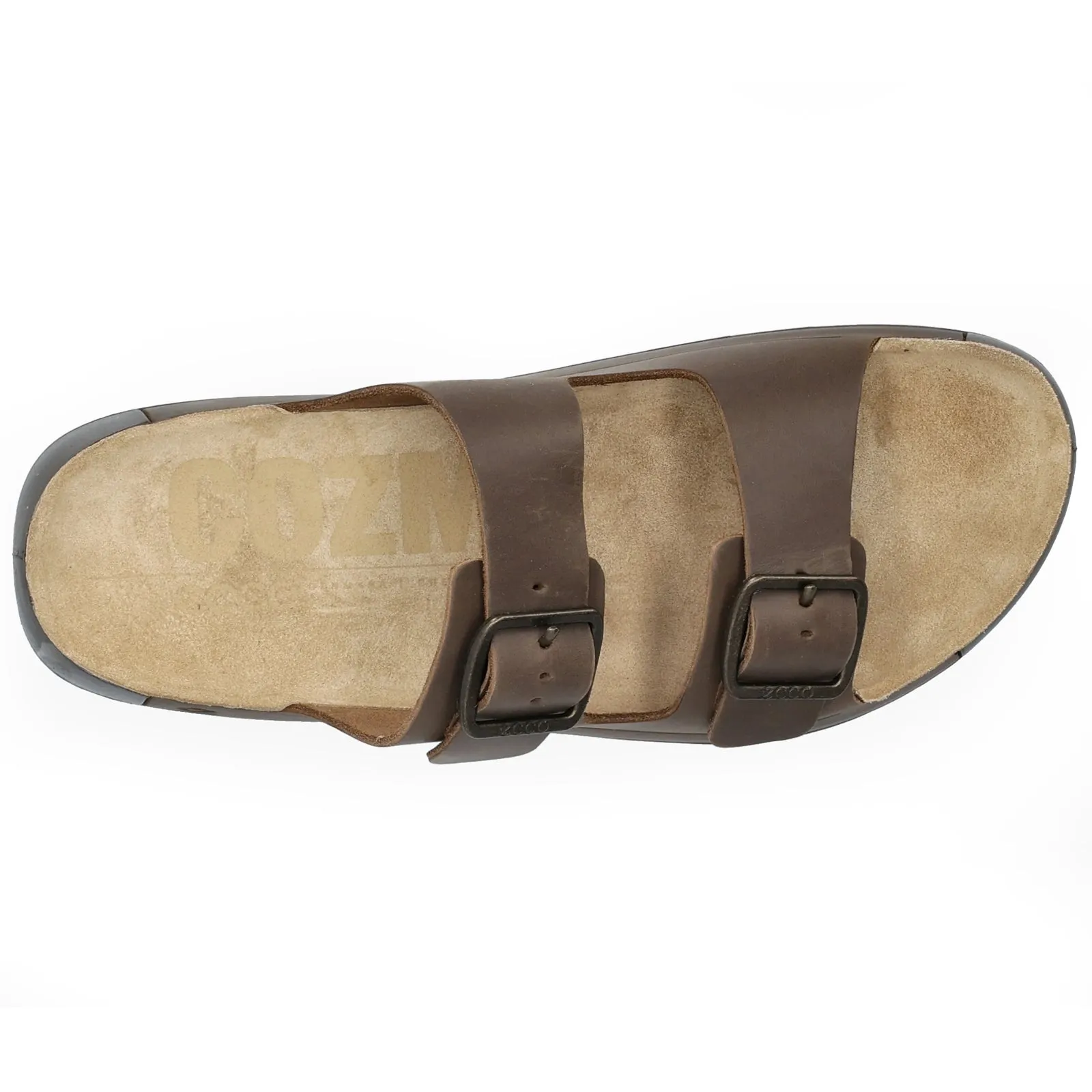 Ecco Cozmo 500984 Sandales Nubuck Homme à enfiler Chaussures Ecco