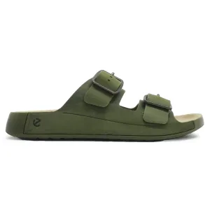 Ecco Cozmo 500984 Nubuck Men's Slides Sandals ecco Shoes