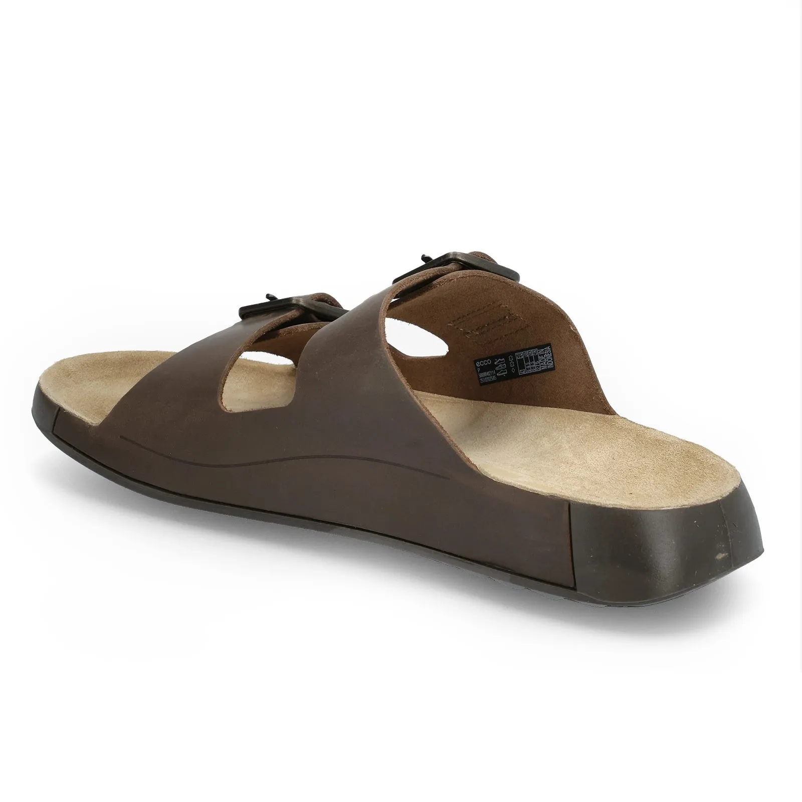 Ecco Cozmo 500984 Sandales Nubuck Homme à enfiler Chaussures Ecco