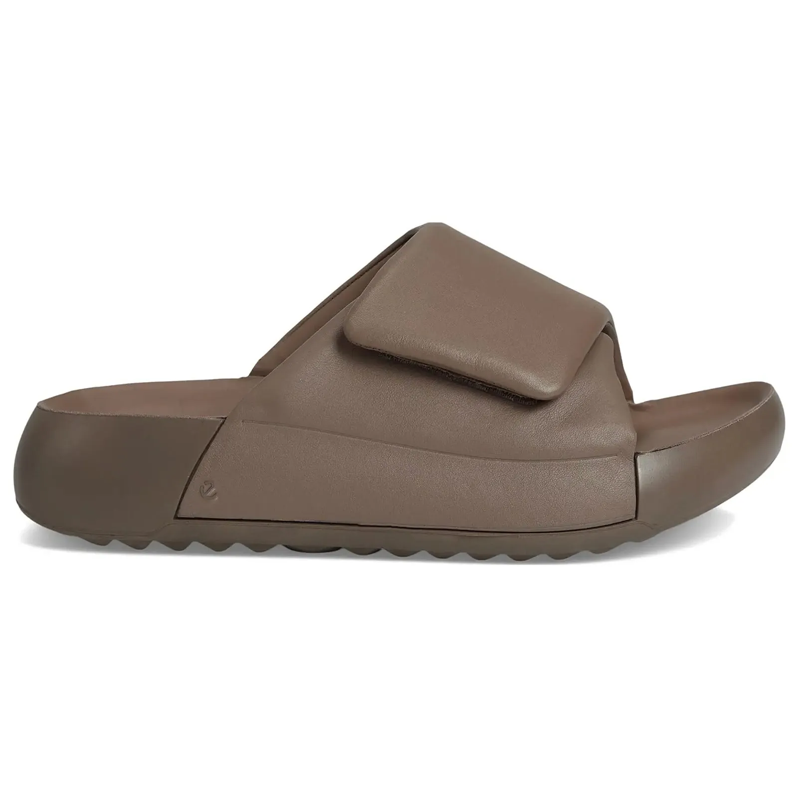 Ecco Cozmo PF 206683 Sandales pour Femmes en Cuir Pleine Fleur Chaussures Ecco