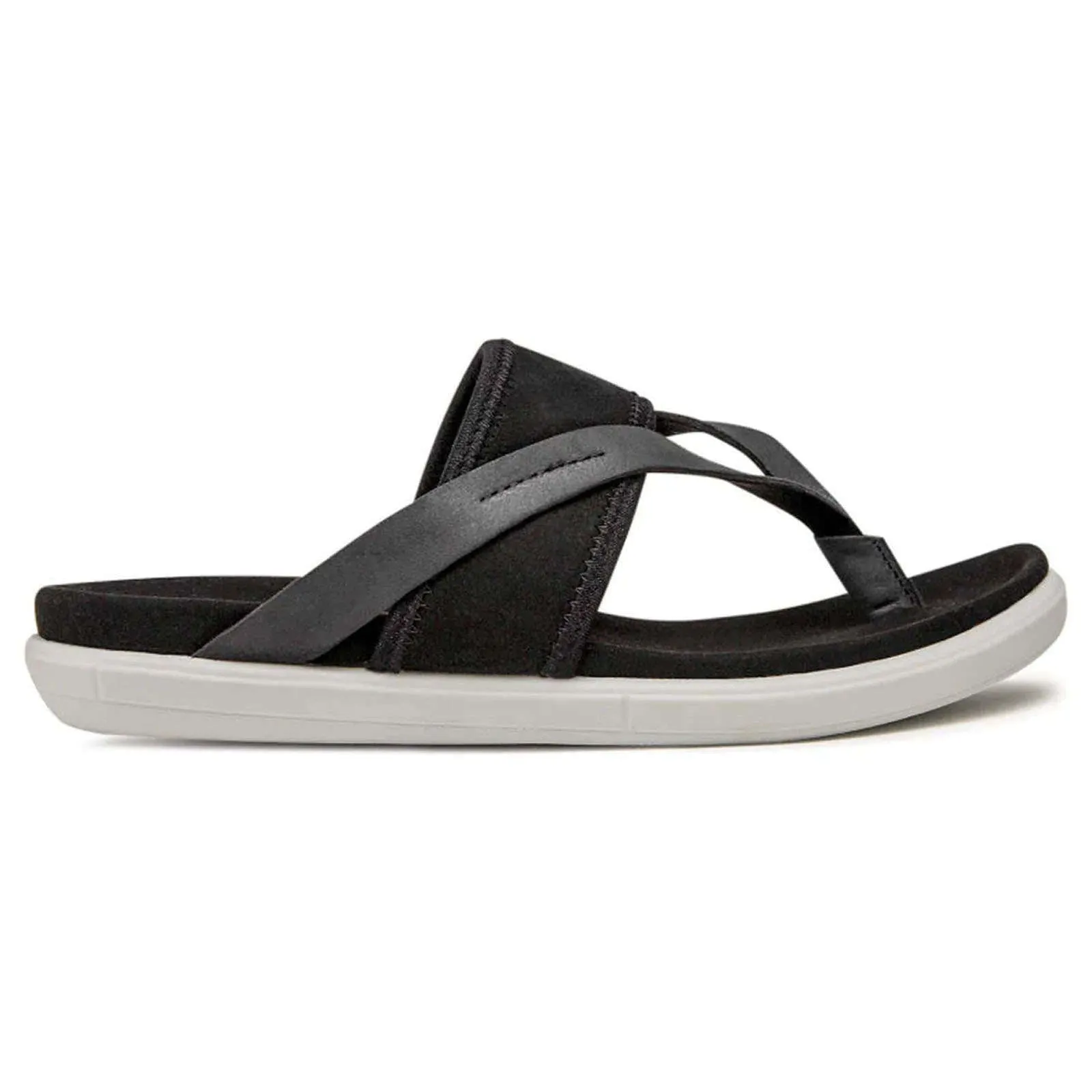 Ecco Simpil Sandales Femme en Cuir Nubuck